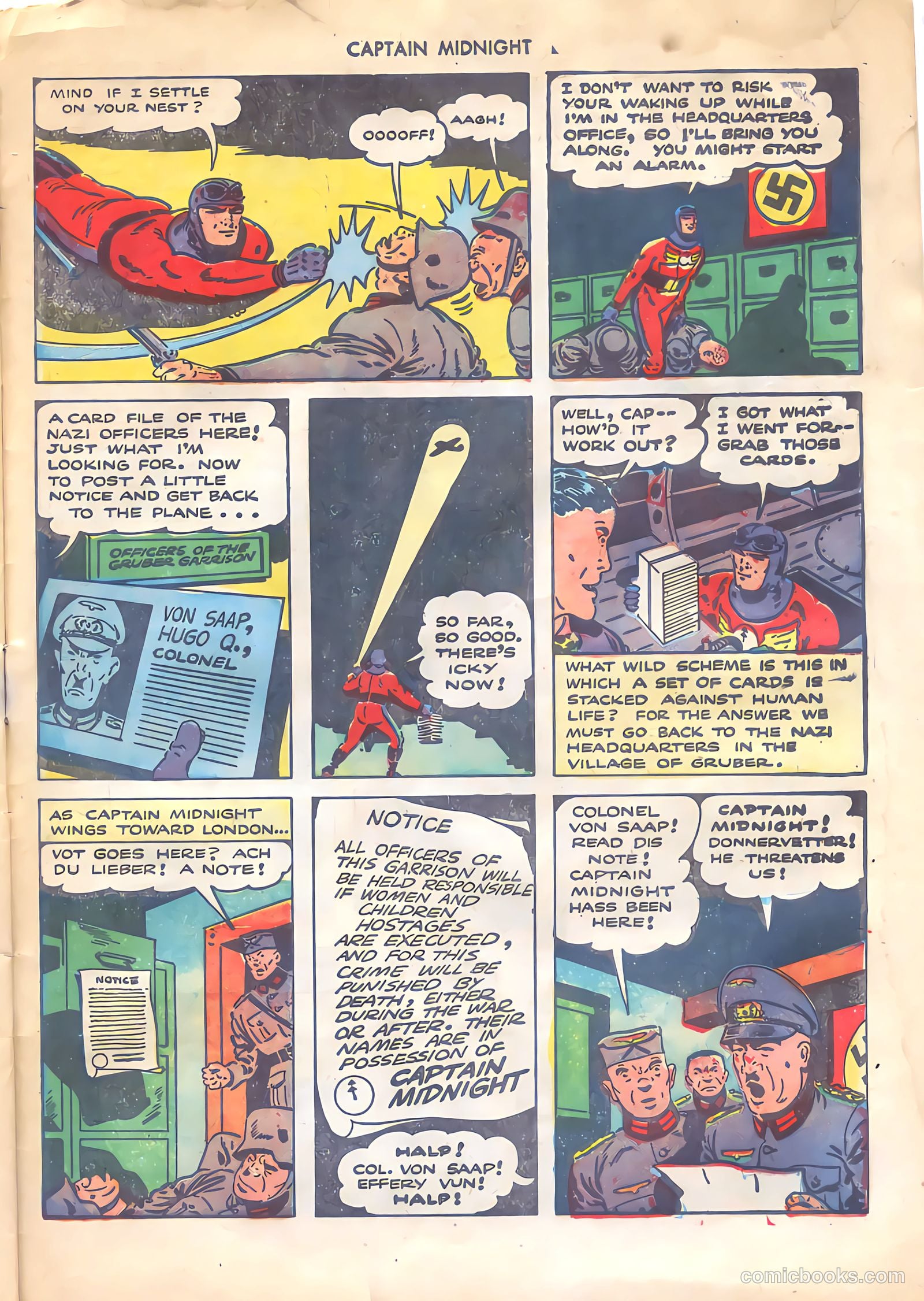 Captain Midnight #23 (1944) — page 27 of 36