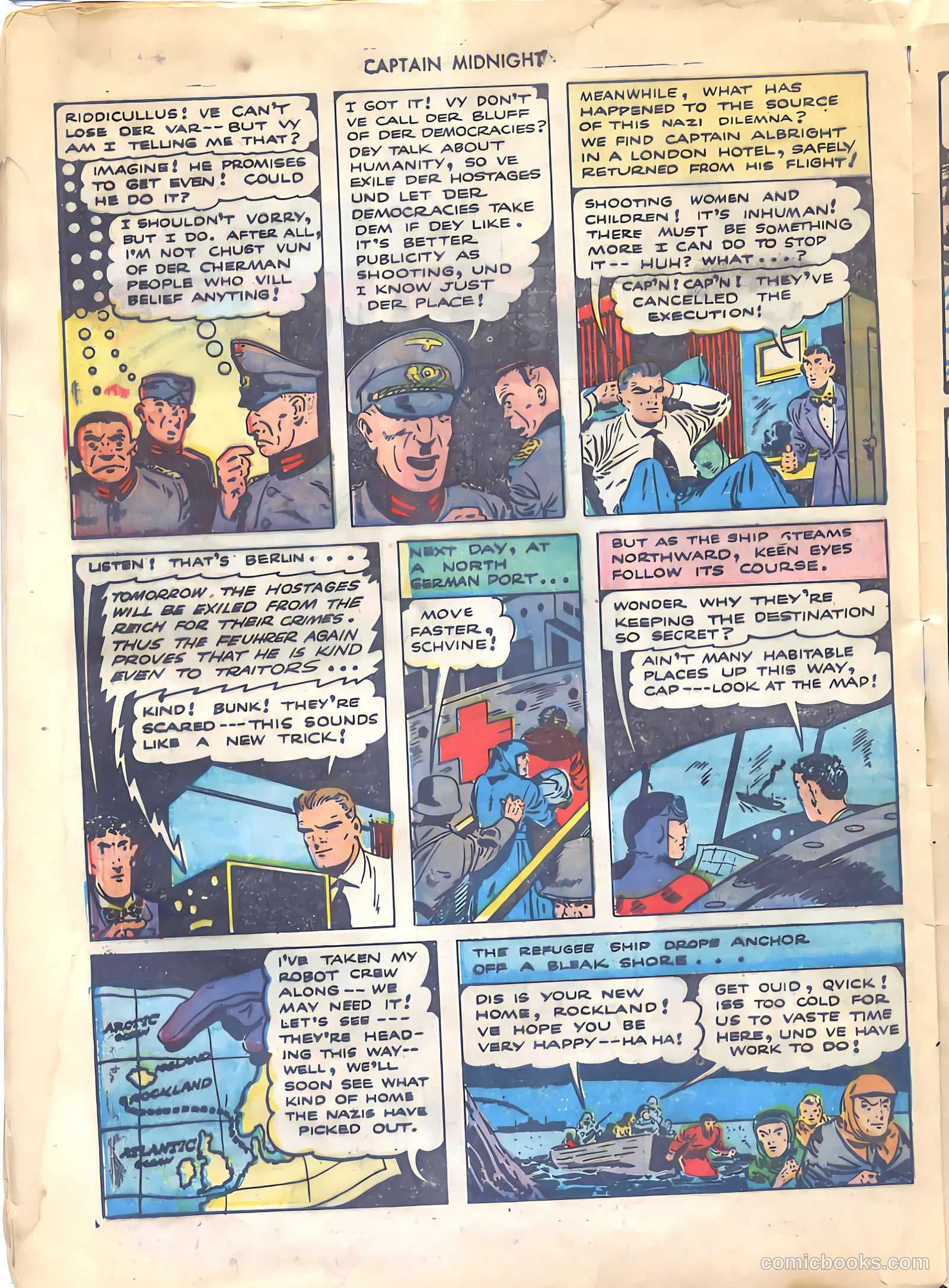 Captain Midnight #23 (1944) — page 28 of 36