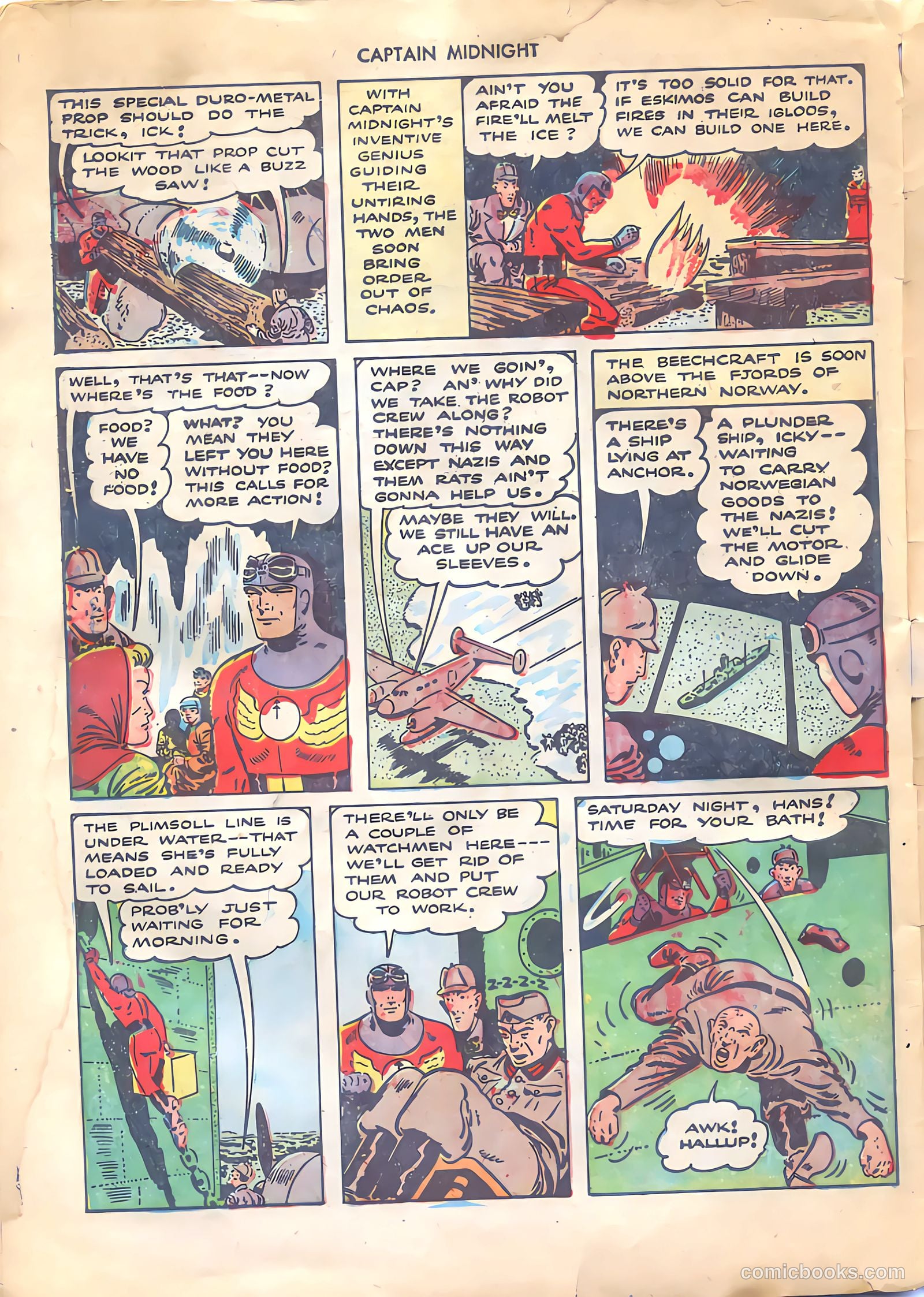 Captain Midnight #23 (1944) — page 30 of 36