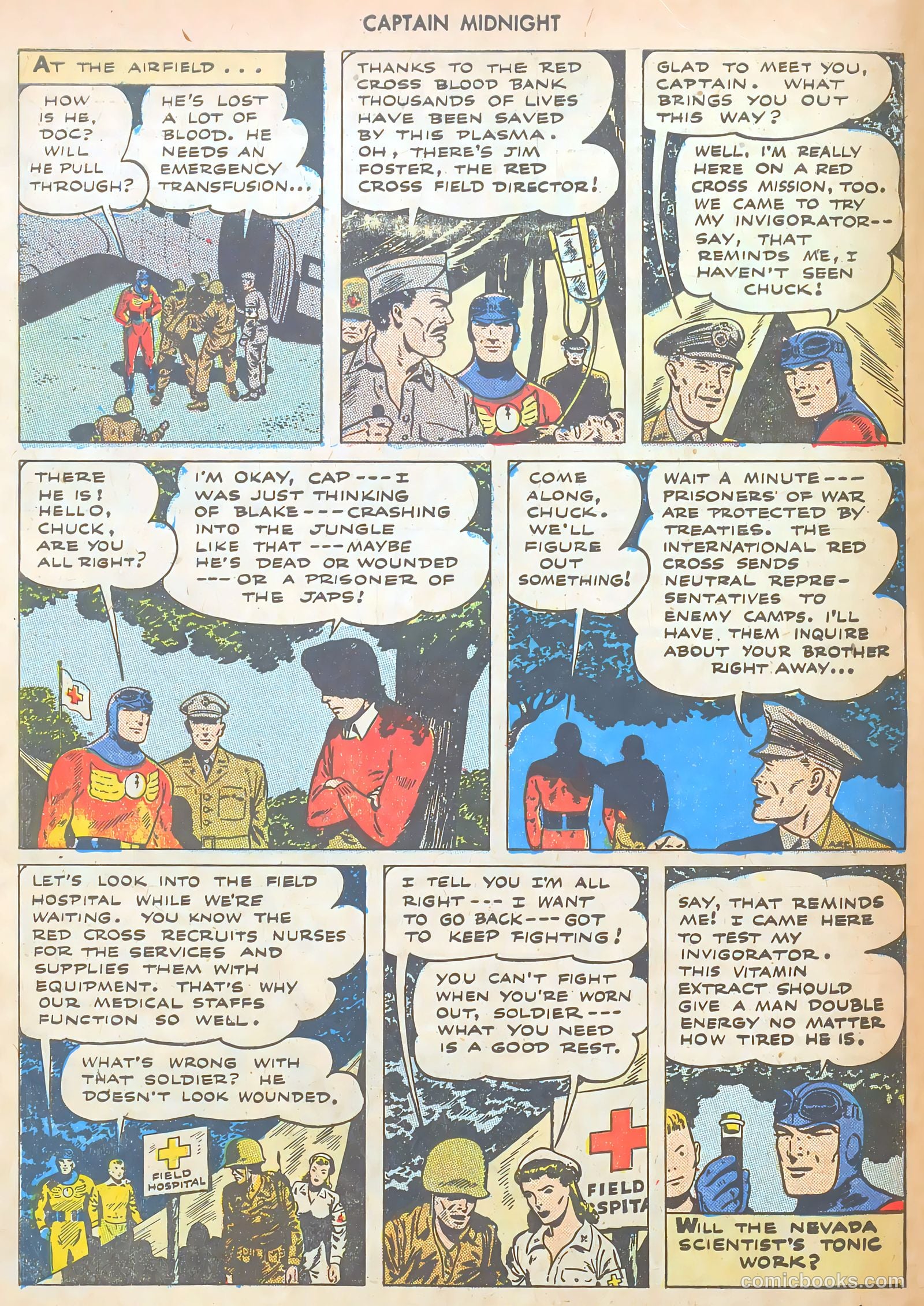 Captain Midnight #24 (1944) — page 6 of 36