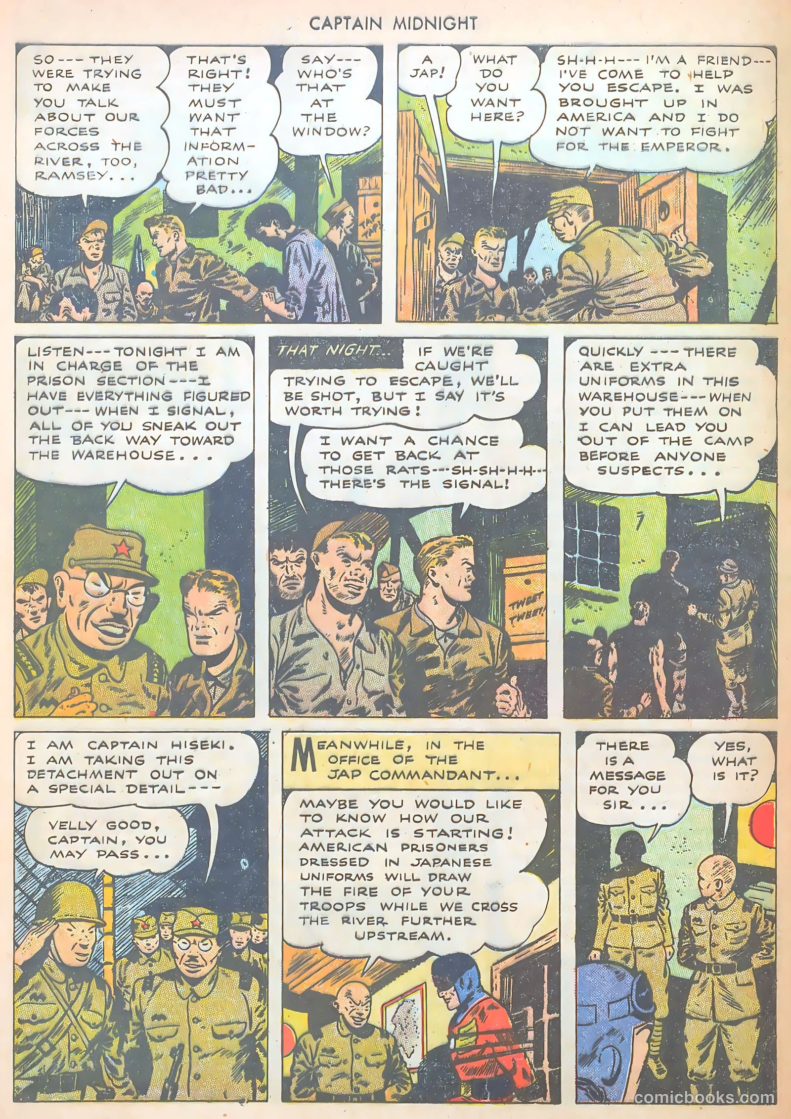 Captain Midnight #24 (1944) — page 8 of 36