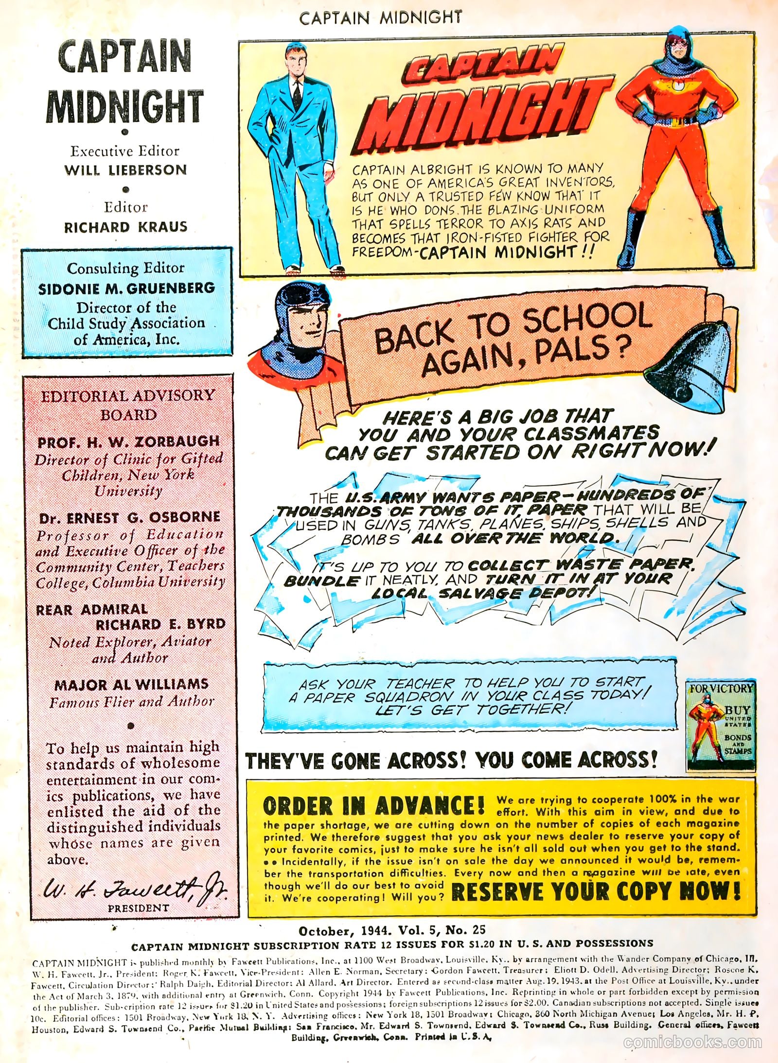 Captain Midnight #25 (1944) — page 3 of 36