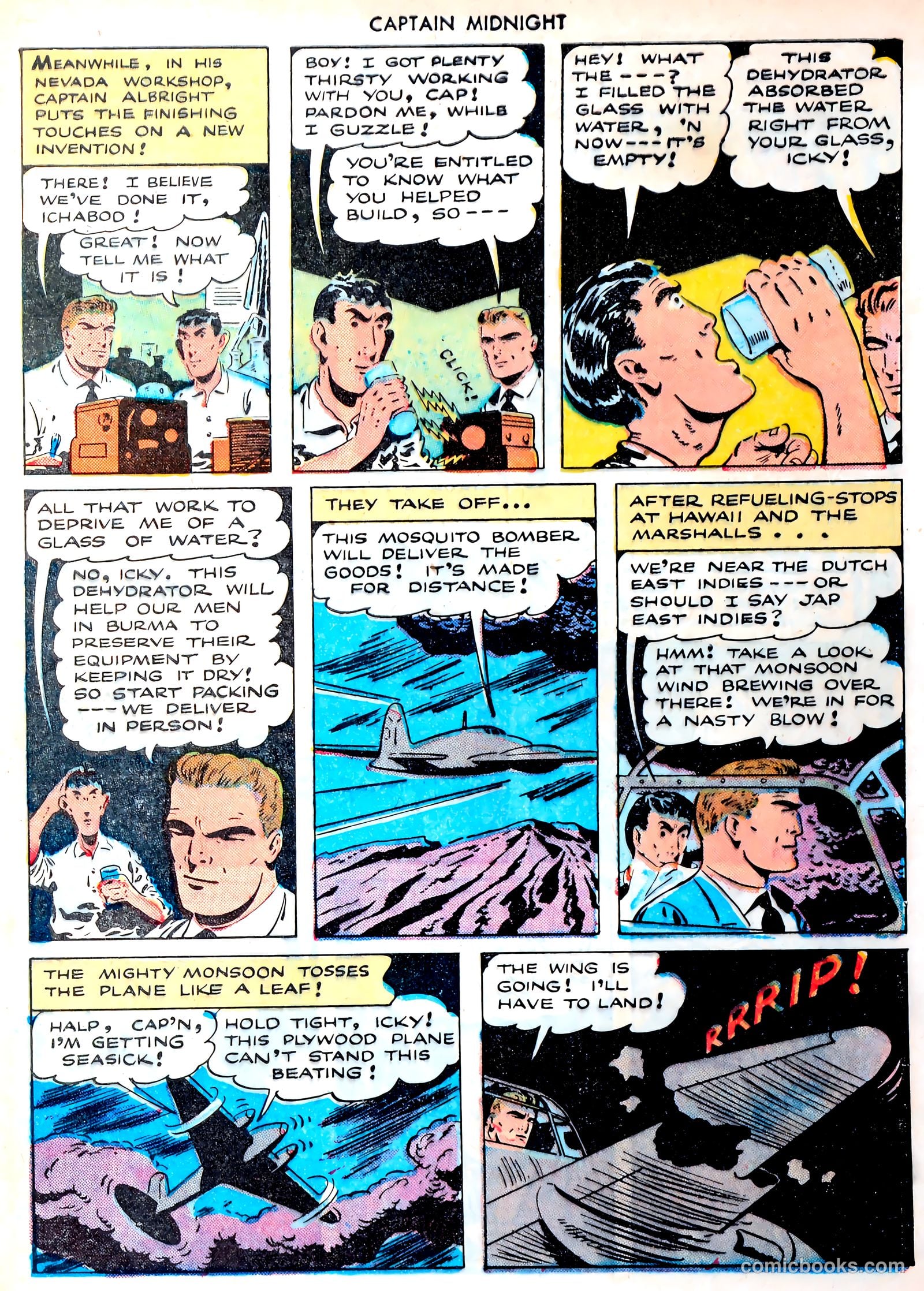 Captain Midnight #25 (1944) — page 5 of 36