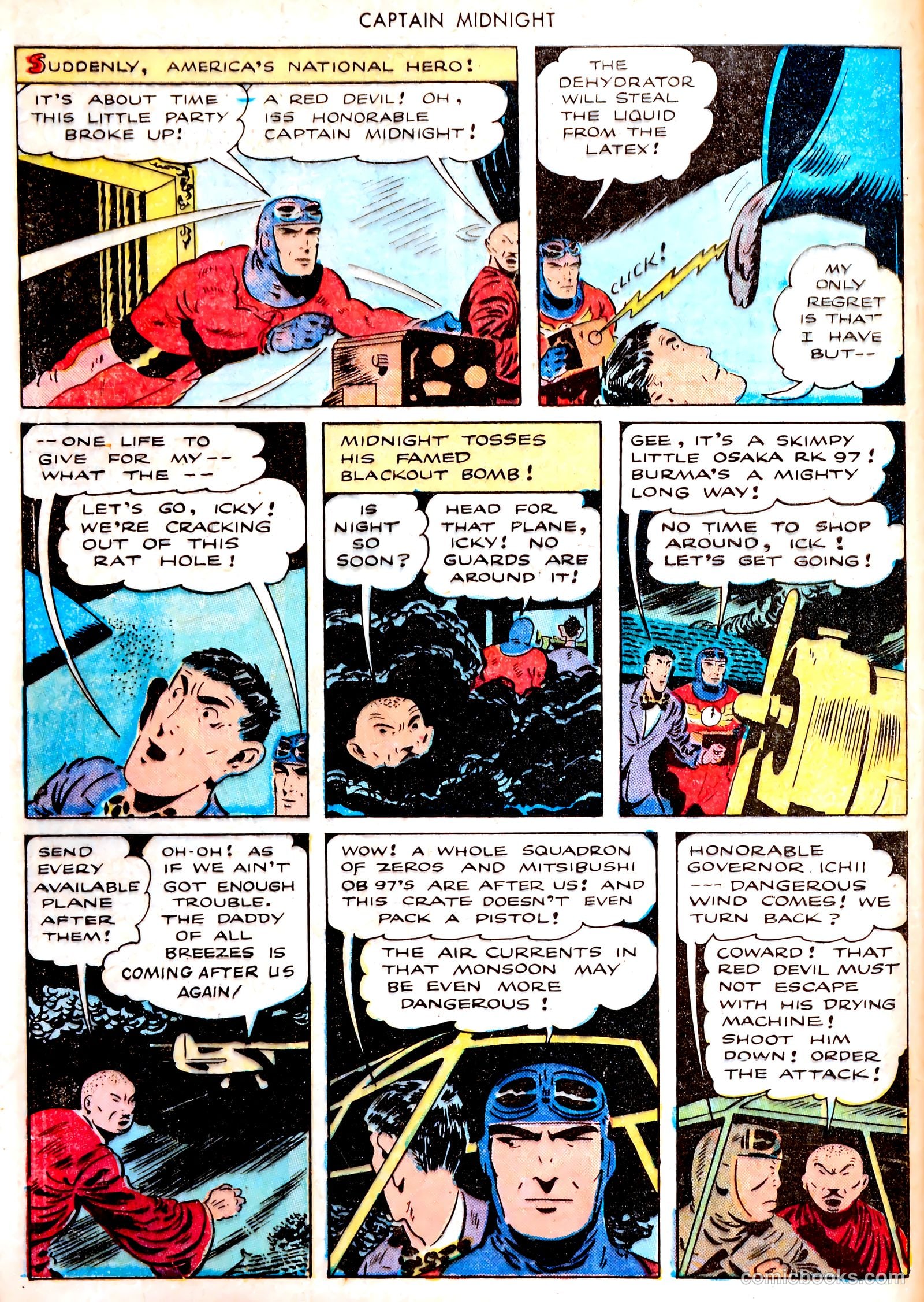 Captain Midnight #25 (1944) — page 8 of 36