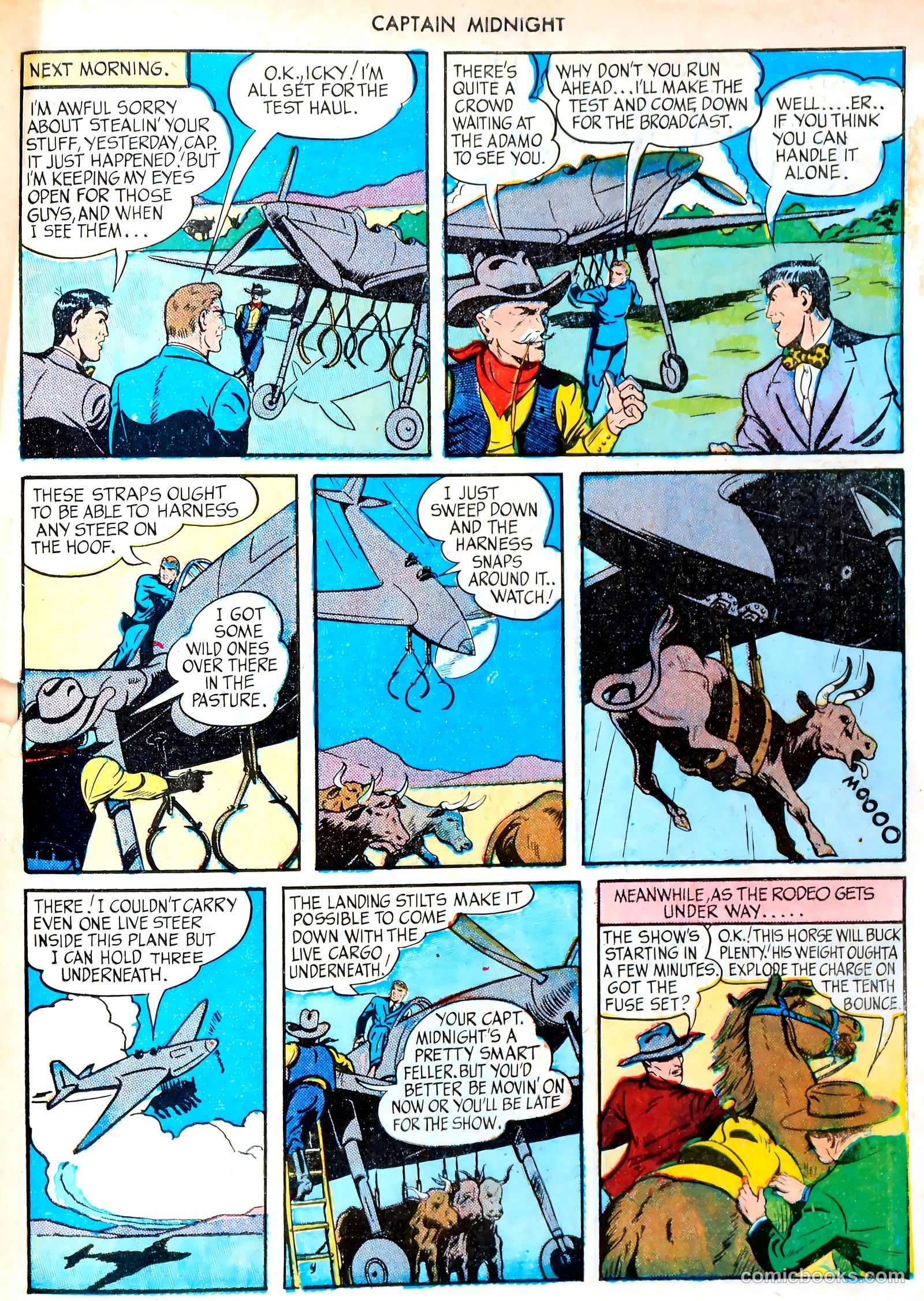 Captain Midnight #25 (1944) — page 19 of 36