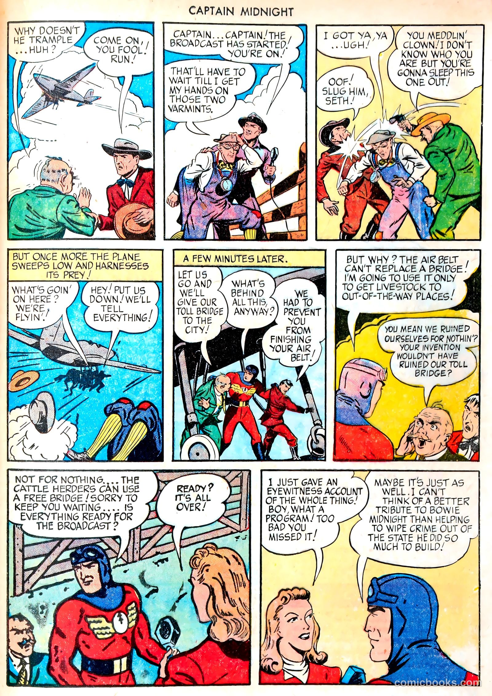 Captain Midnight #25 (1944) — page 21 of 36