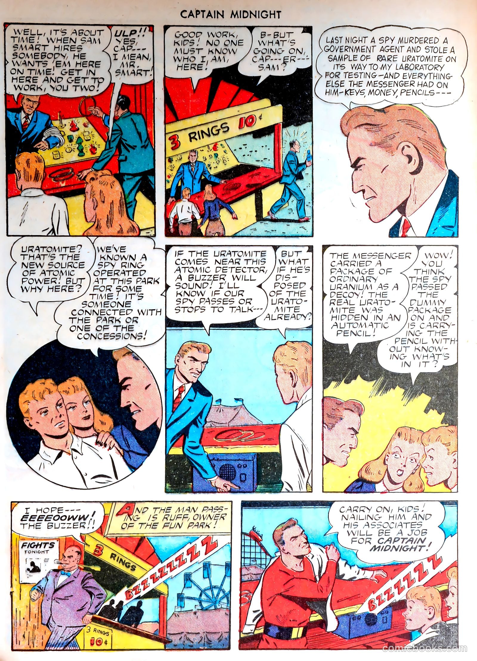 Captain Midnight #25 (1944) — page 28 of 36