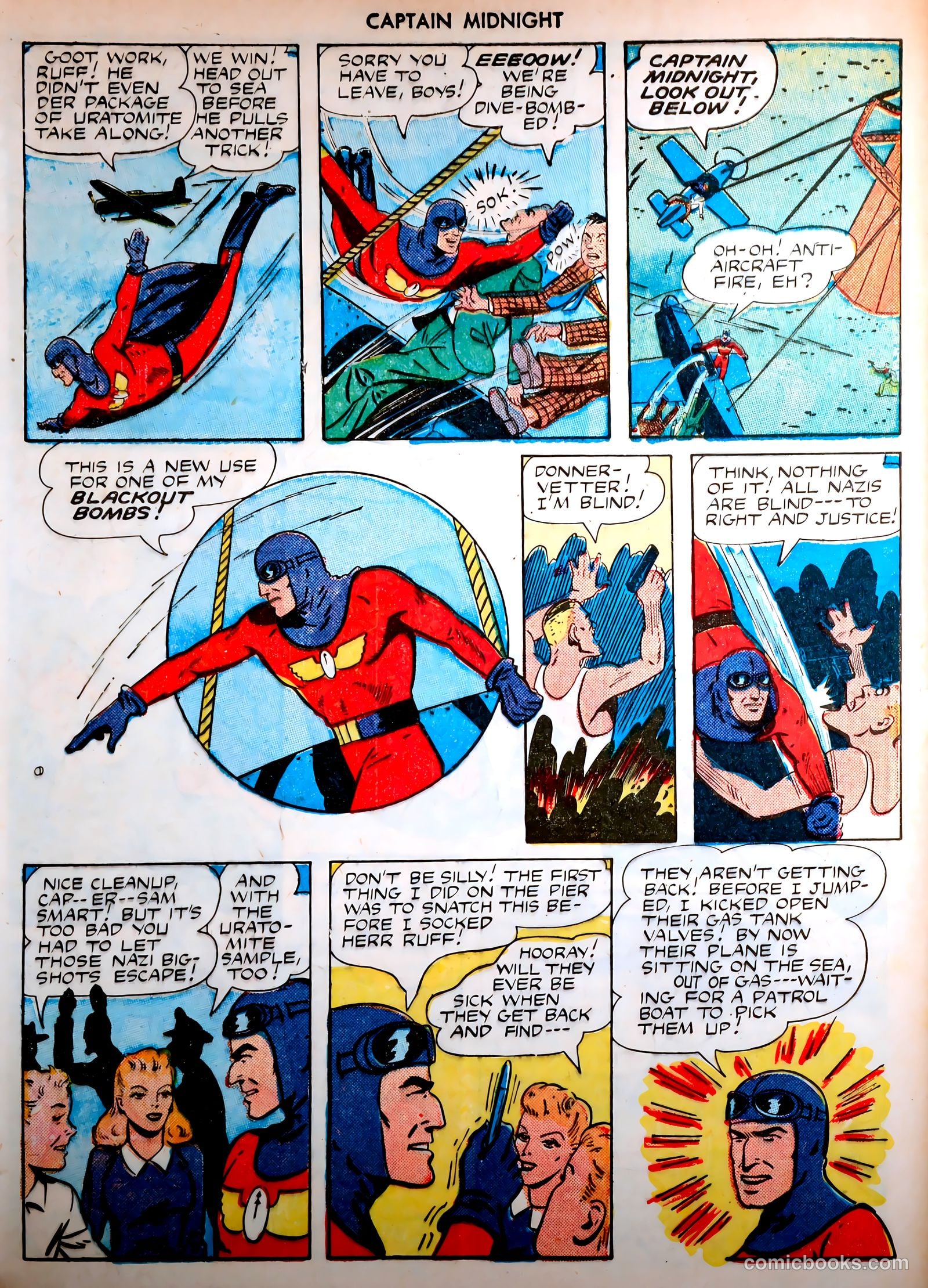Captain Midnight #25 (1944) — page 32 of 36