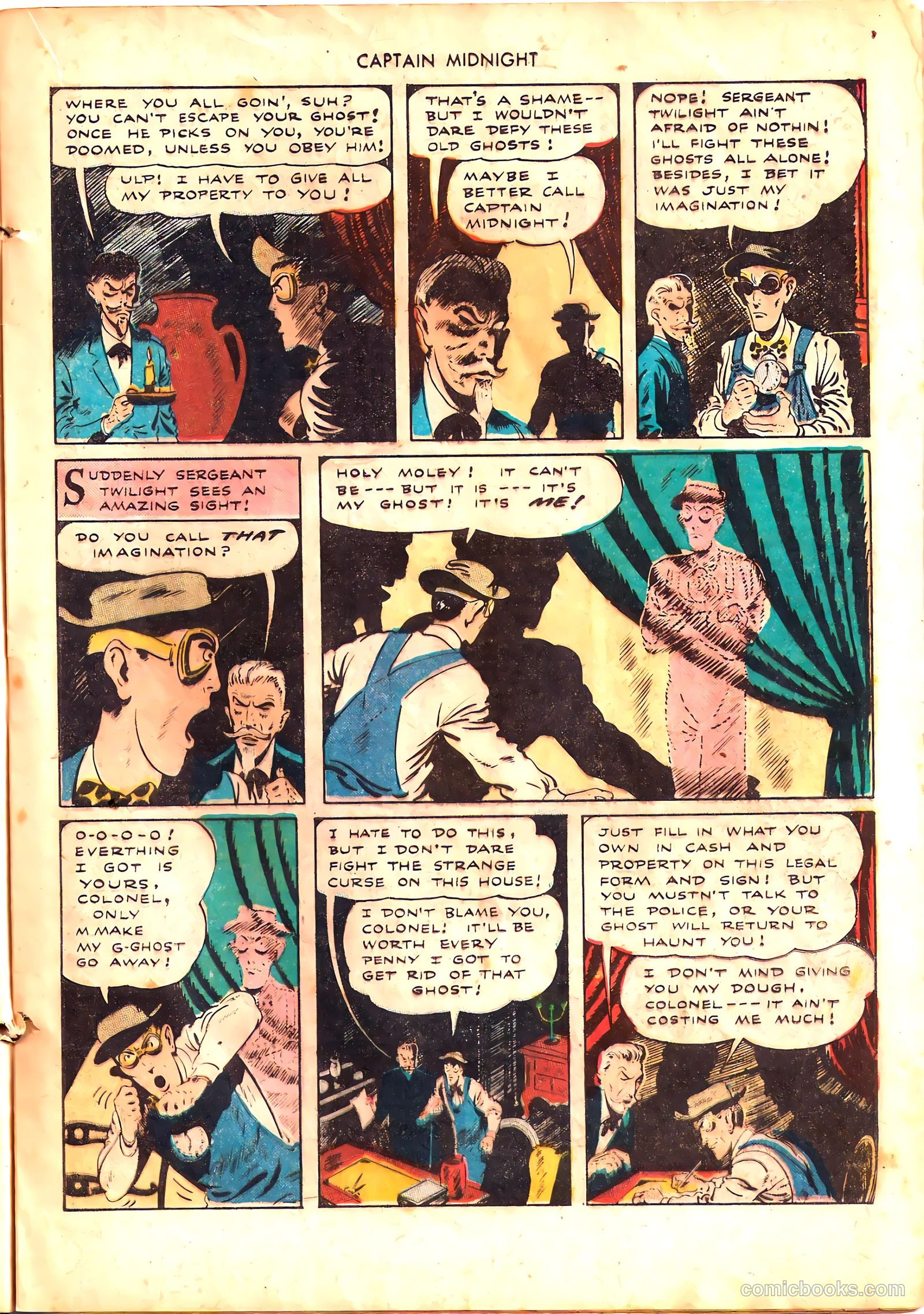Captain Midnight #26 (1944) — page 17 of 36
