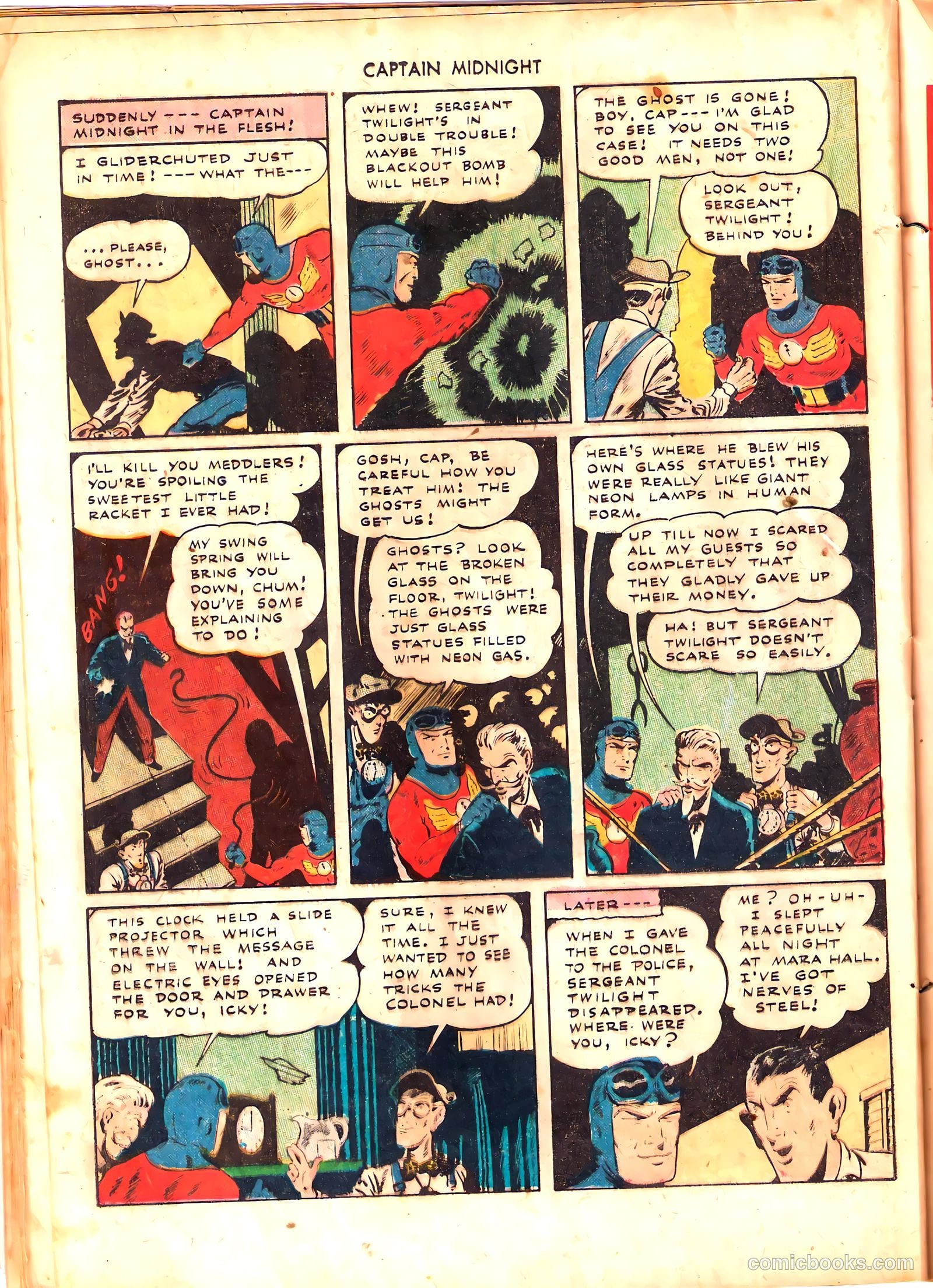Captain Midnight #26 (1944) — page 20 of 36