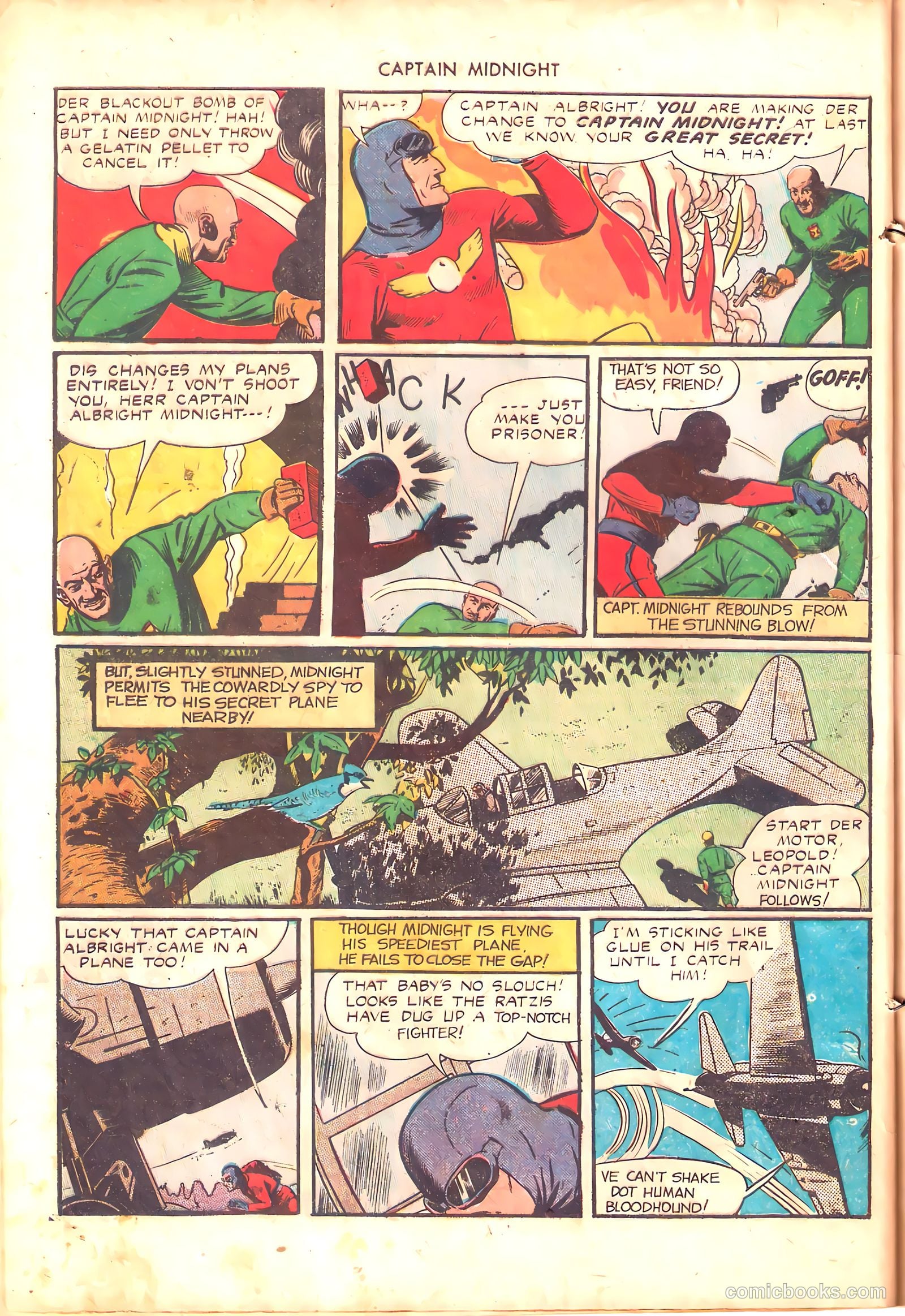 Captain Midnight #26 (1944) — page 28 of 36