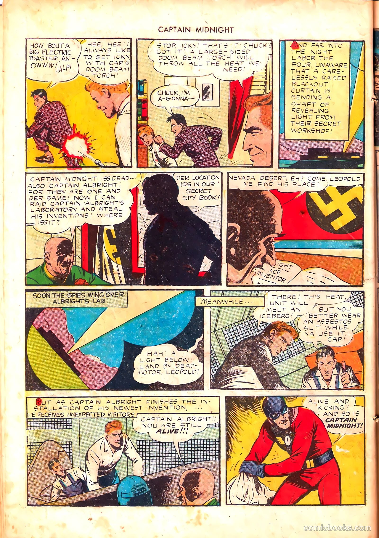 Captain Midnight #26 (1944) — page 30 of 36