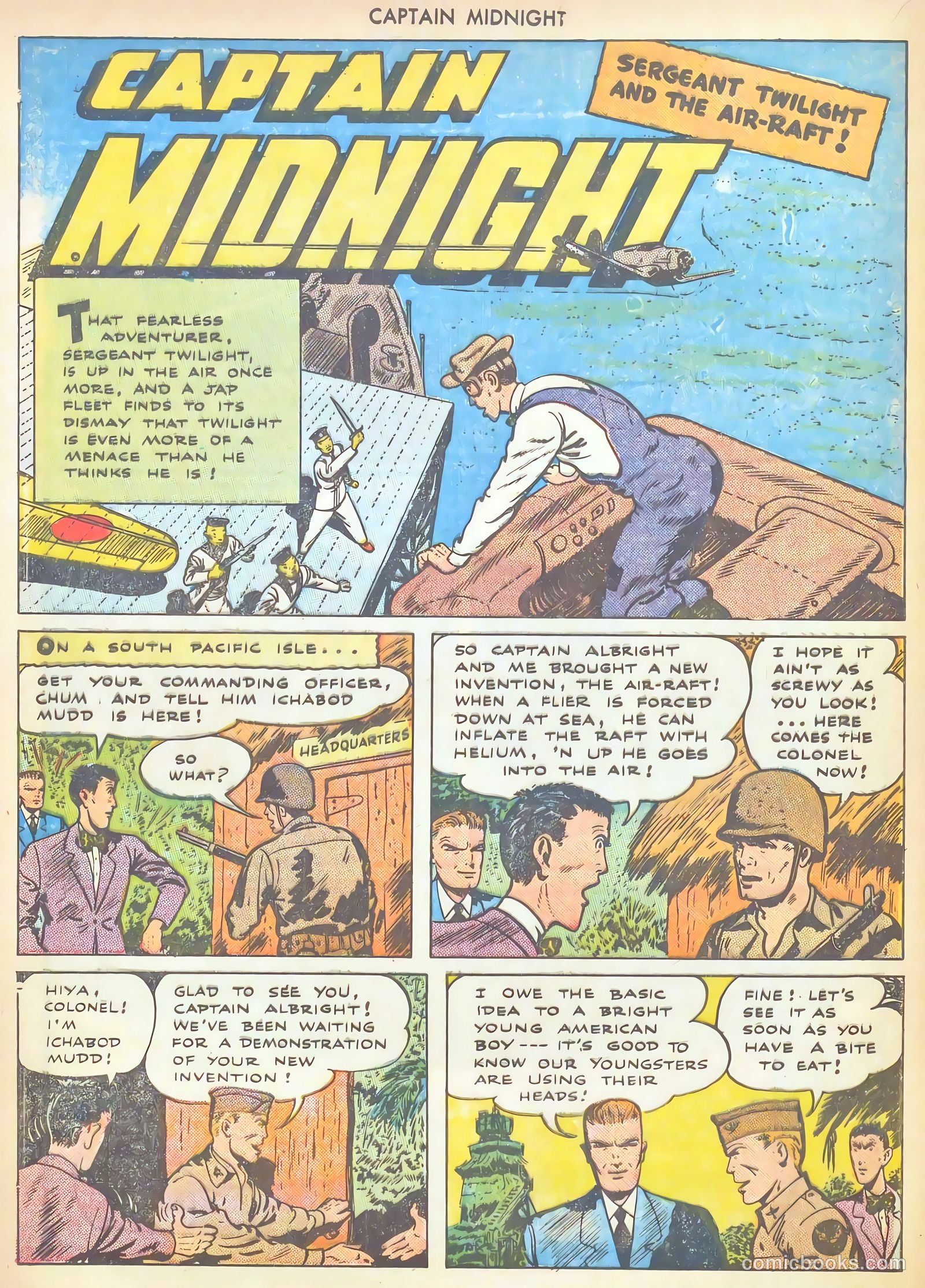 Captain Midnight #27 (1944) — page 16 of 37