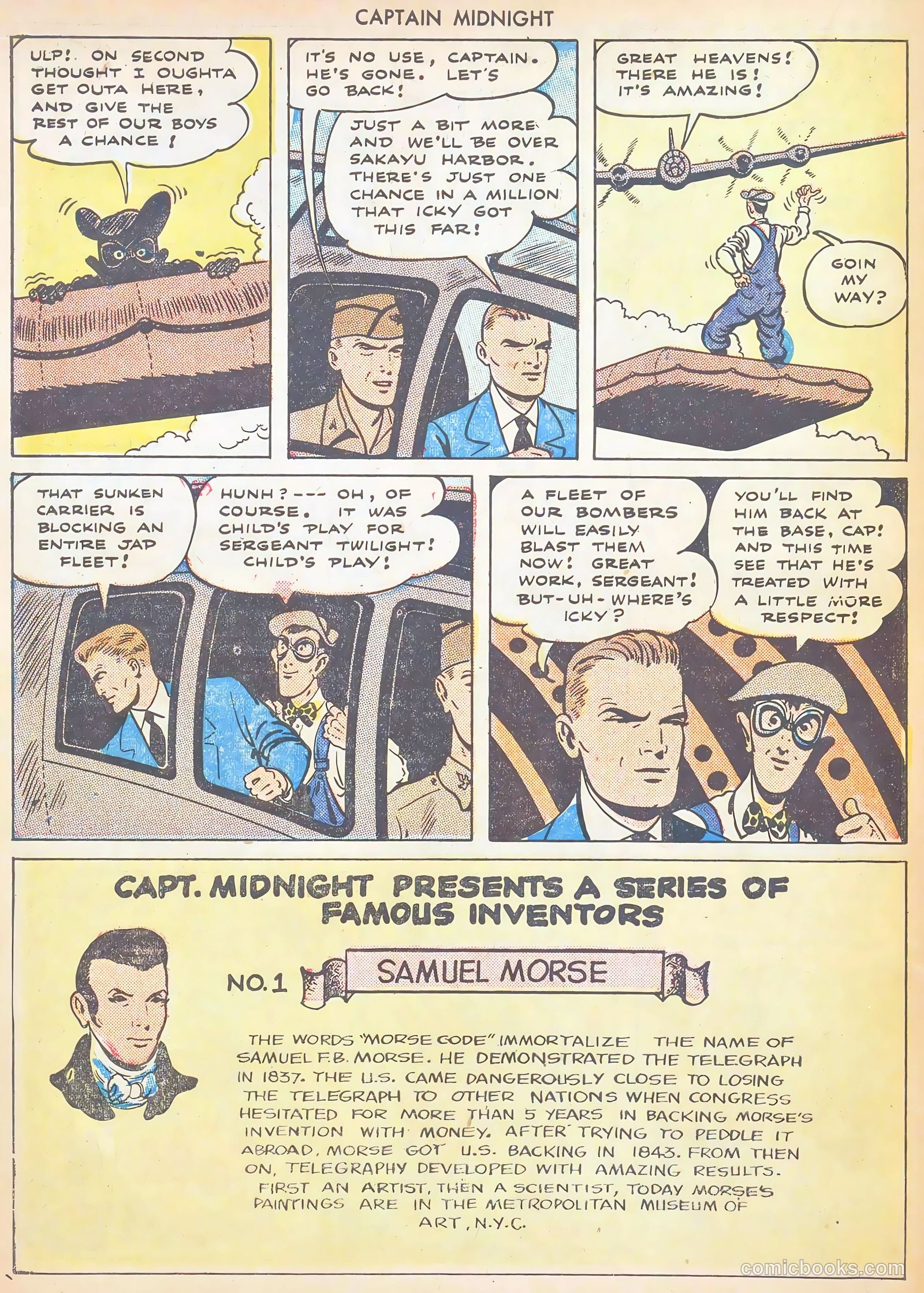 Captain Midnight #27 (1944) — page 22 of 37
