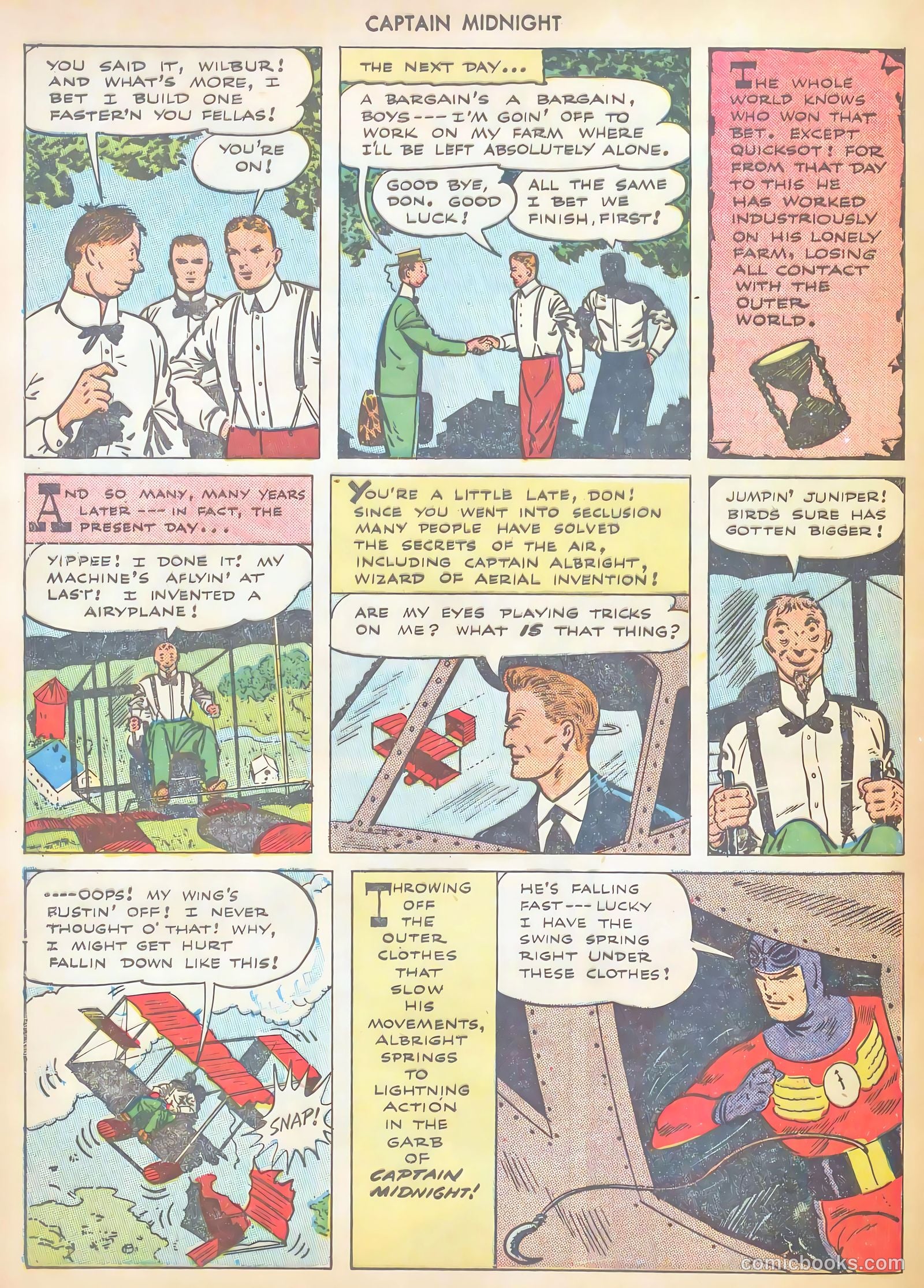 Captain Midnight #27 (1944) — page 28 of 37