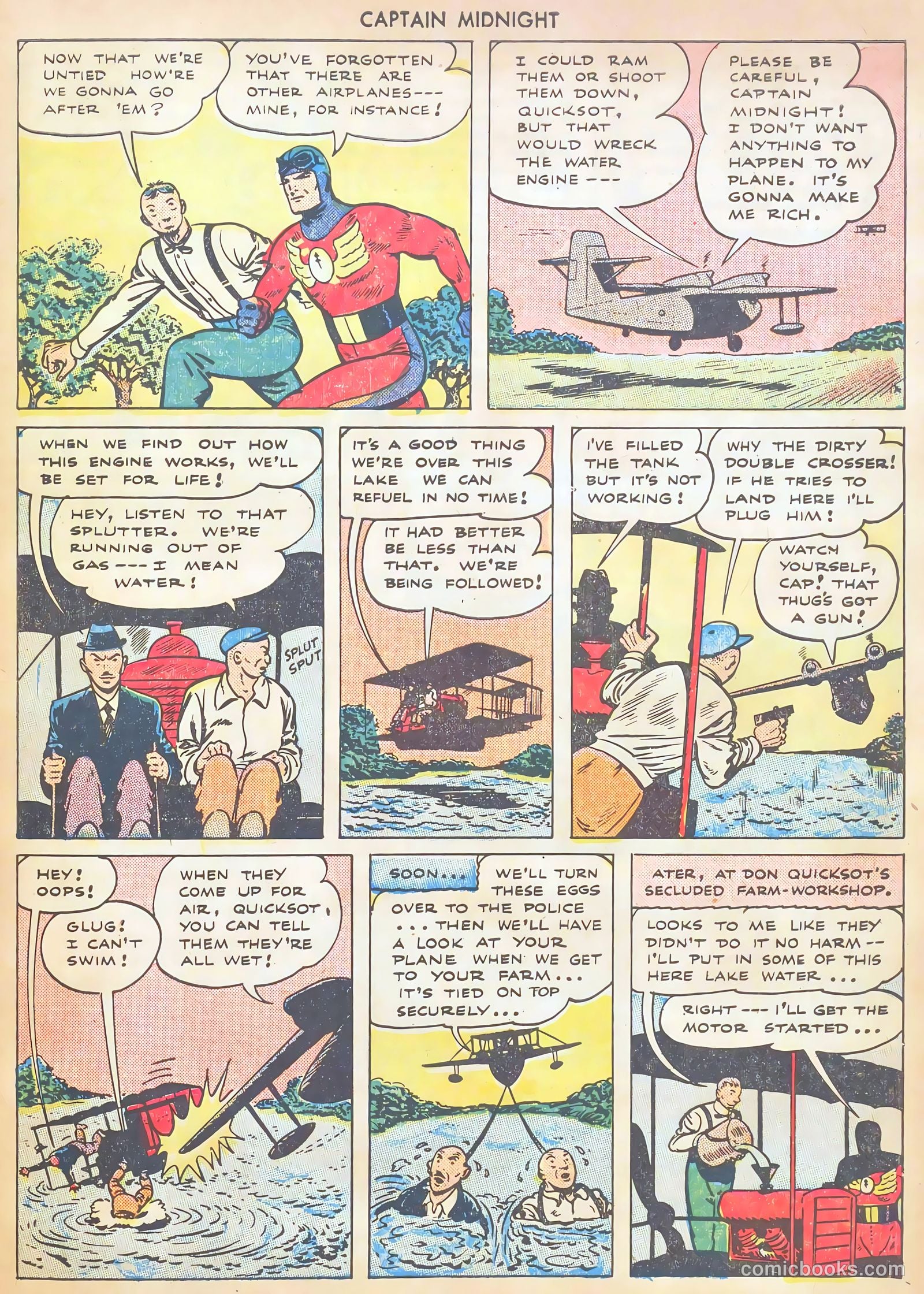 Captain Midnight #27 (1944) — page 31 of 37