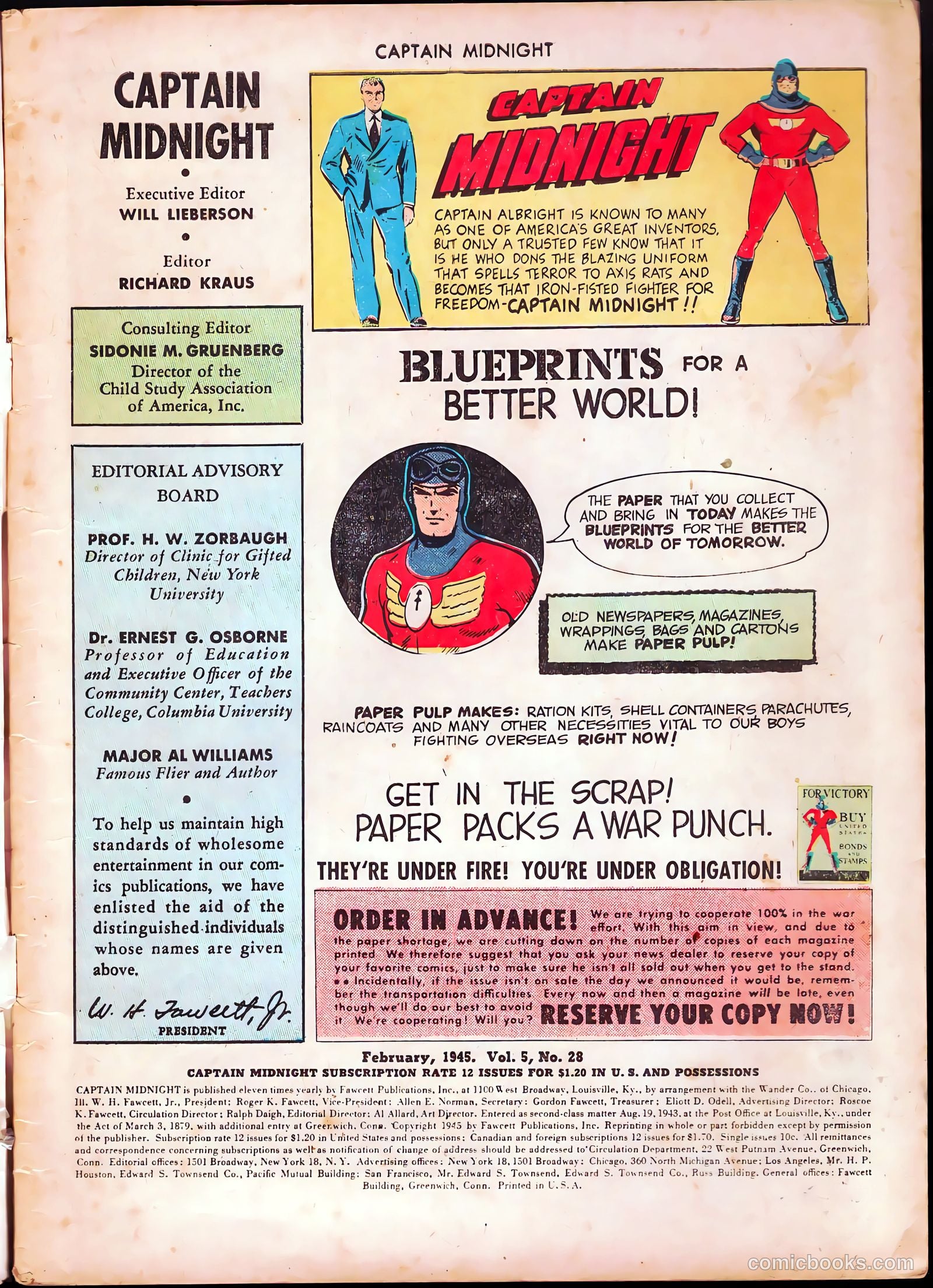 Captain Midnight #28 (1945) — page 3 of 36