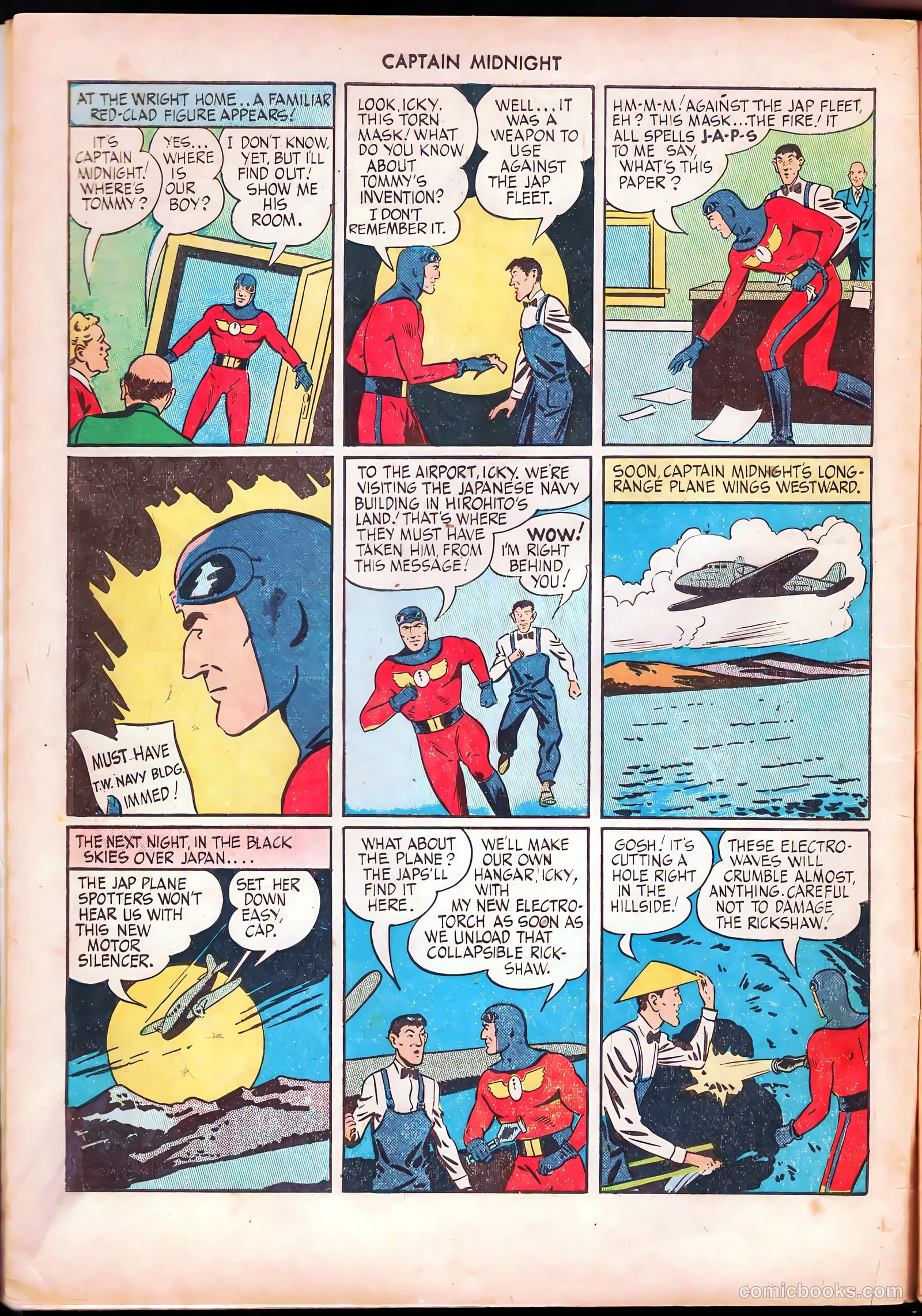 Captain Midnight #28 (1945) — page 6 of 36