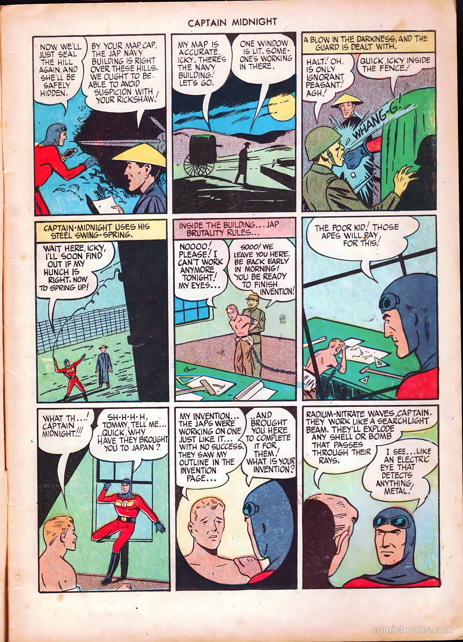 Captain Midnight #28 (1945) — page 7 of 36