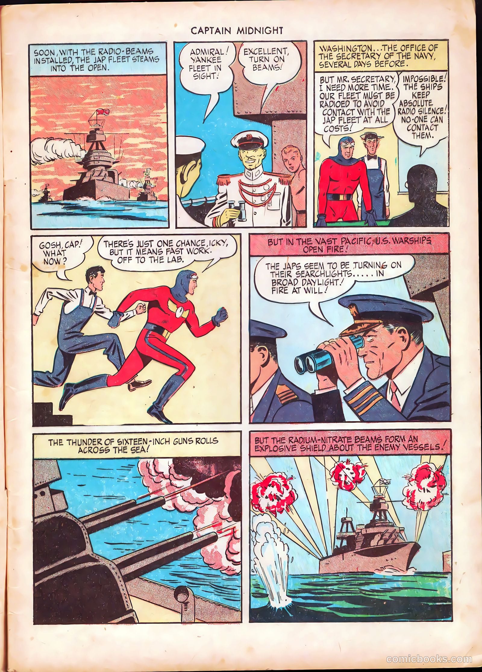 Captain Midnight #28 (1945) — page 9 of 36