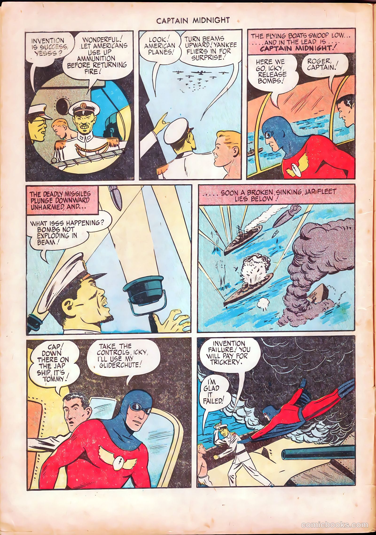 Captain Midnight #28 (1945) — page 10 of 36
