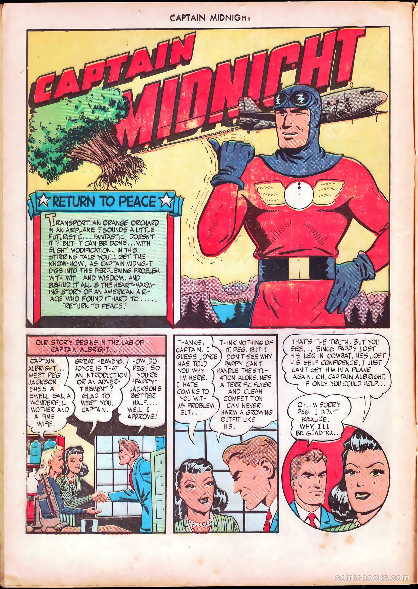 Captain Midnight #28 (1945) — page 16 of 36