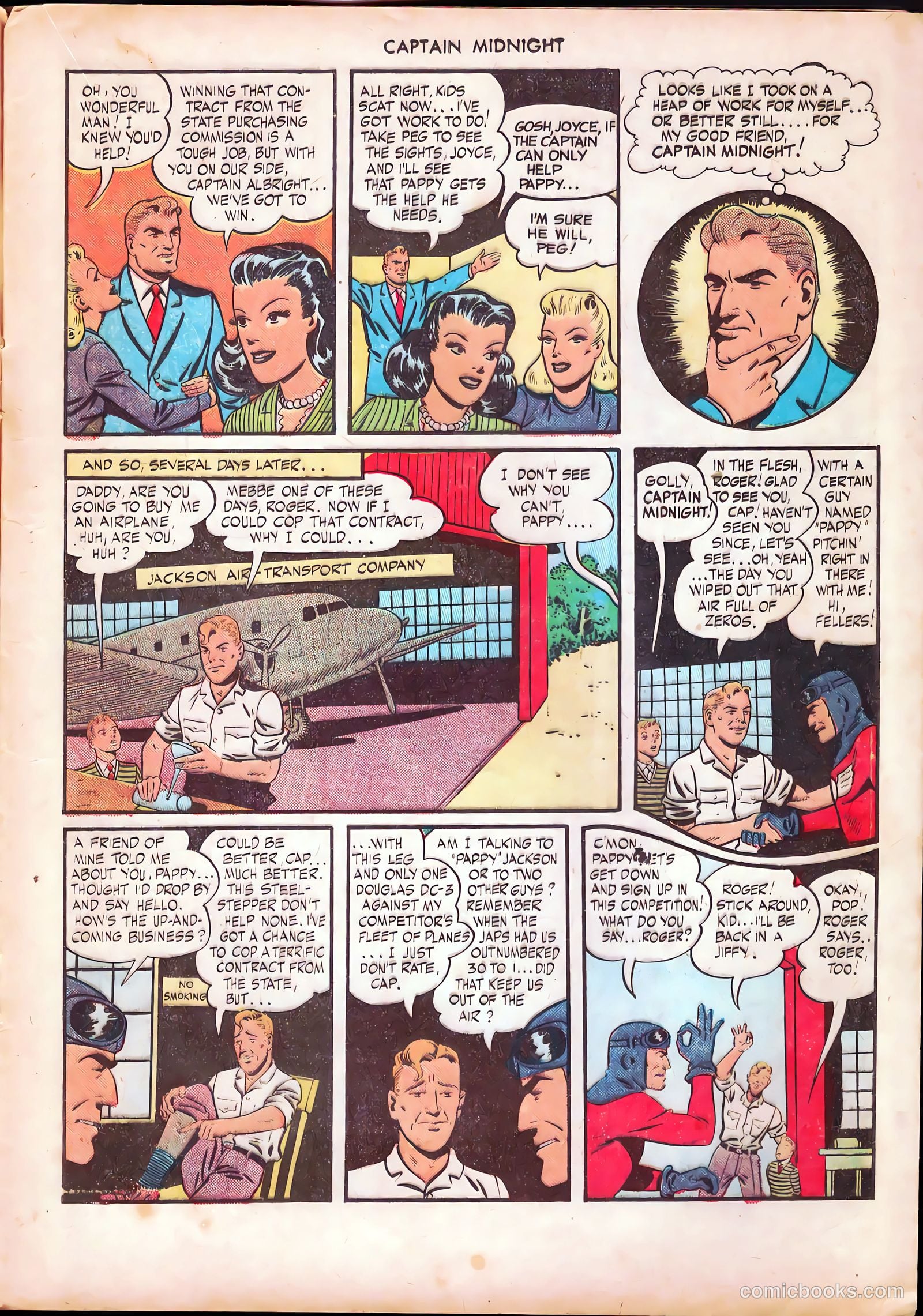 Captain Midnight #28 (1945) — page 17 of 36