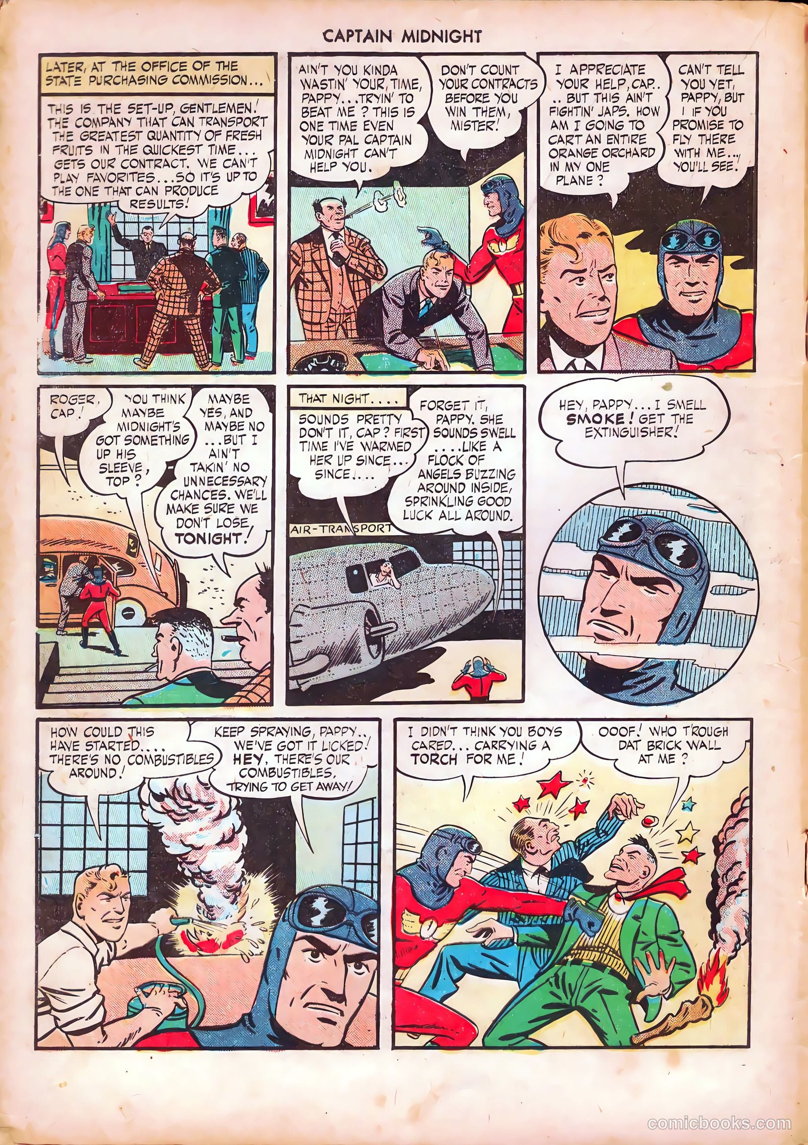 Captain Midnight #28 (1945) — page 18 of 36