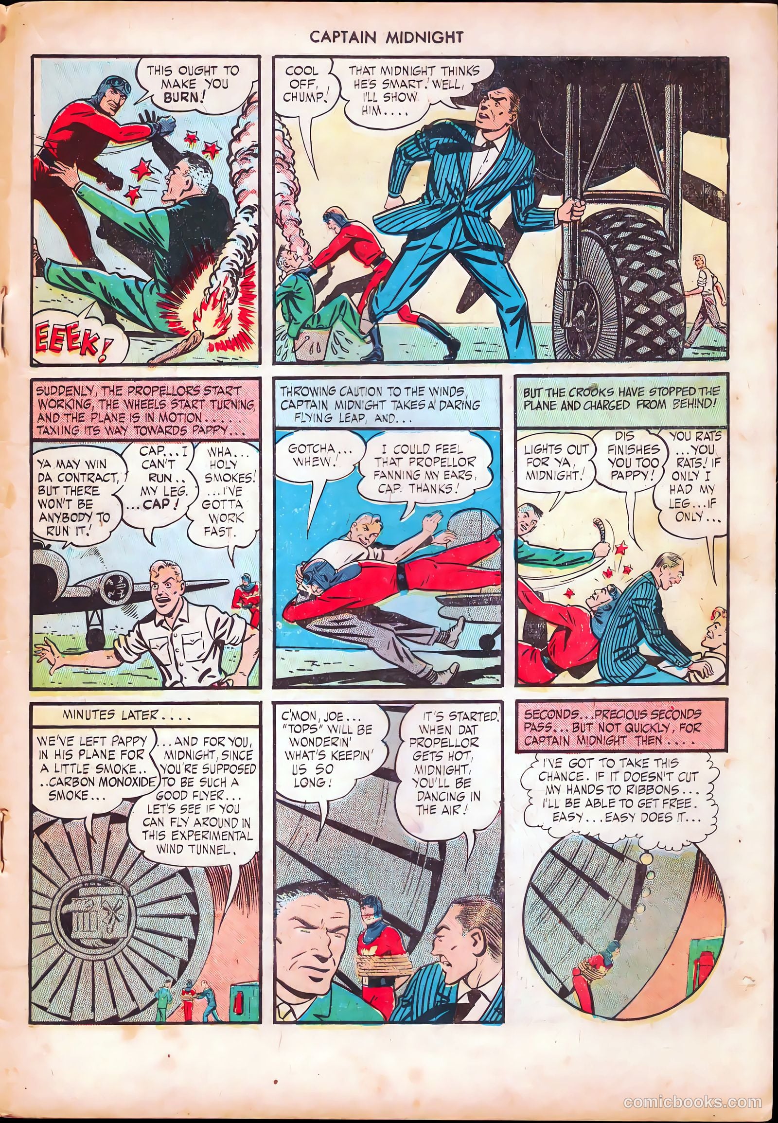 Captain Midnight #28 (1945) — page 19 of 36