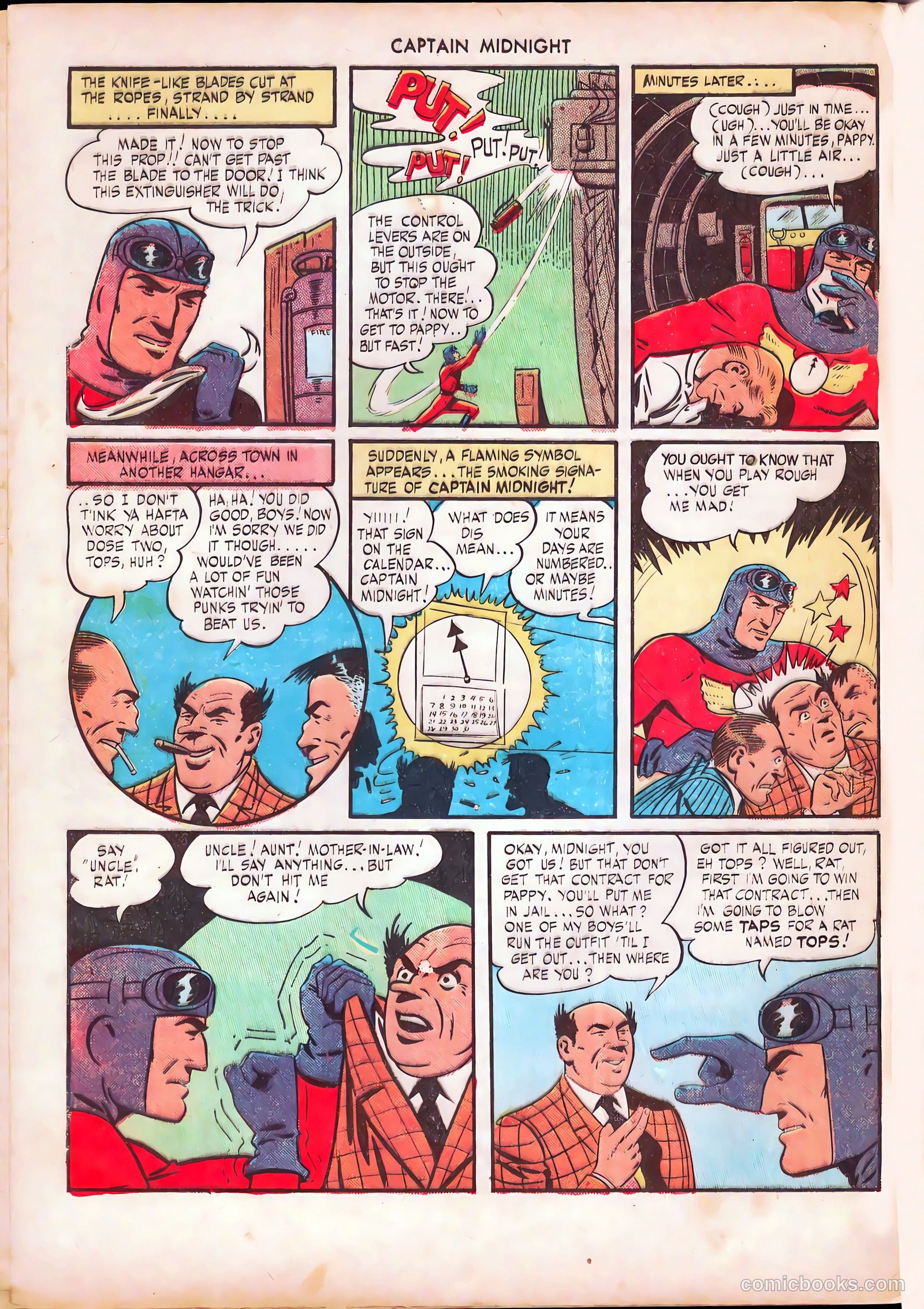 Captain Midnight #28 (1945) — page 20 of 36