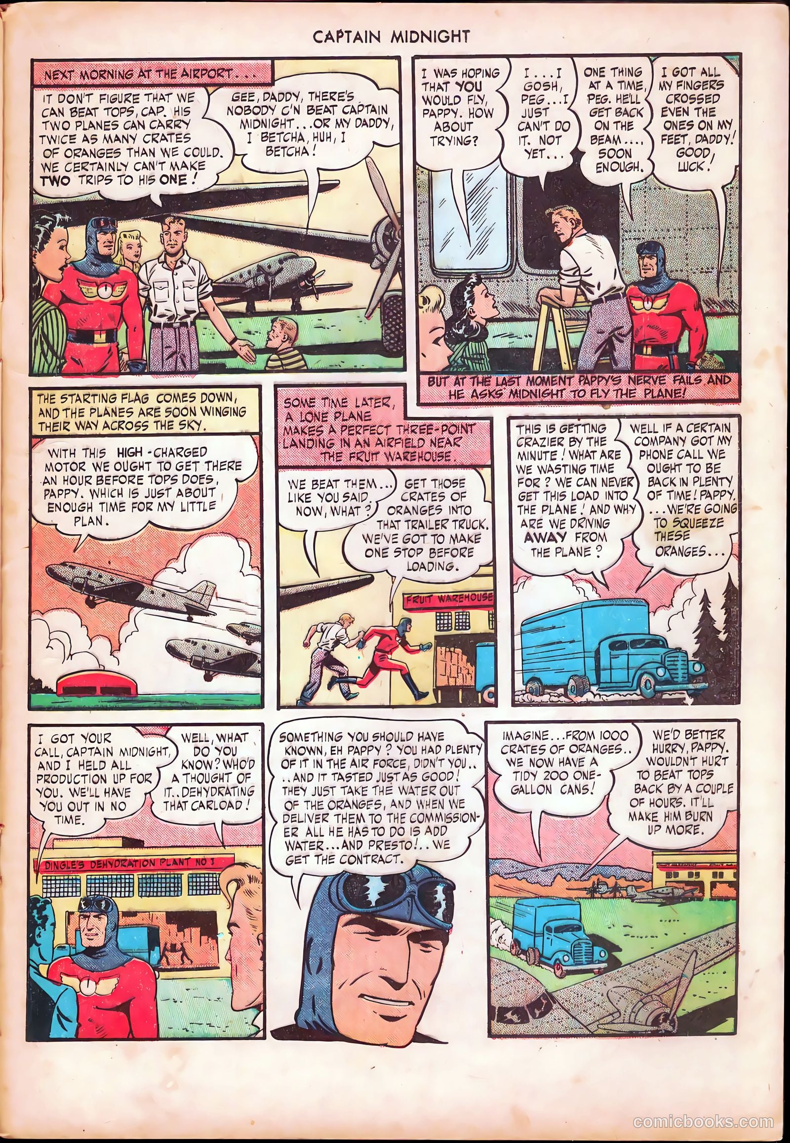 Captain Midnight #28 (1945) — page 21 of 36