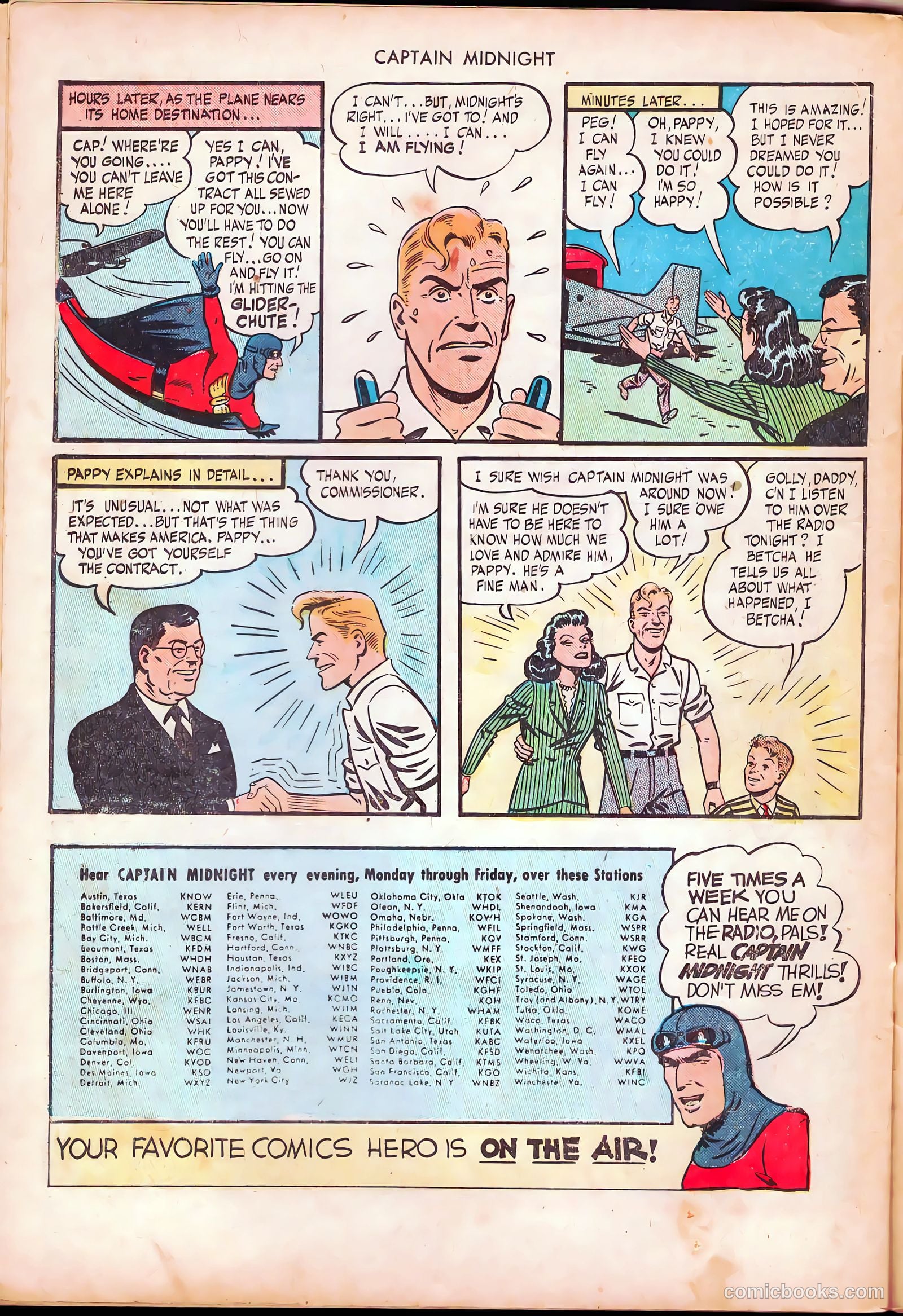 Captain Midnight #28 (1945) — page 22 of 36