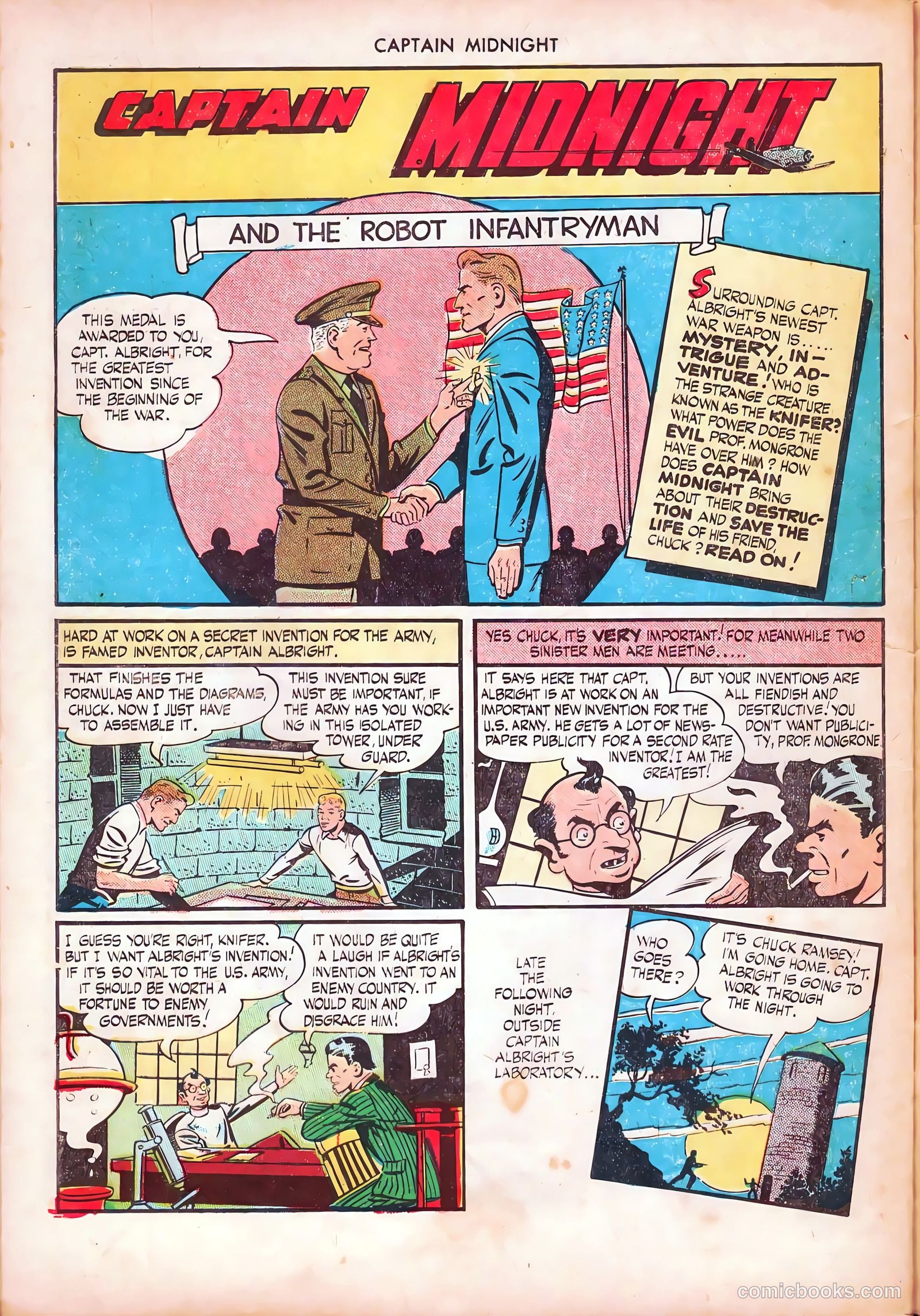 Captain Midnight #28 (1945) — page 26 of 36