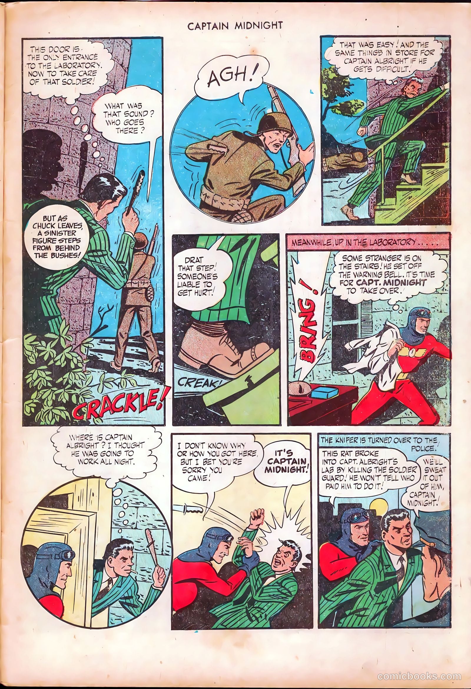 Captain Midnight #28 (1945) — page 27 of 36
