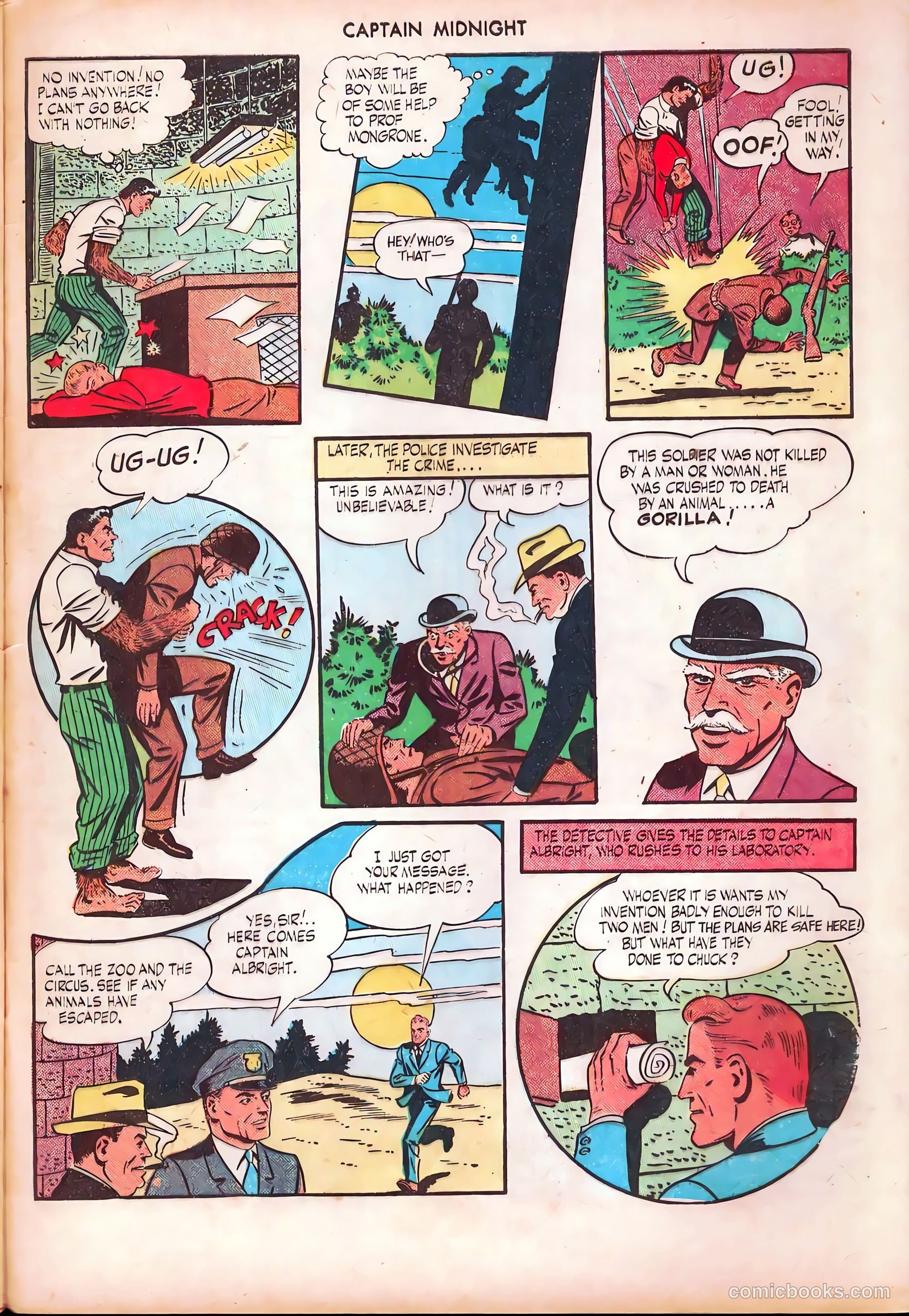 Captain Midnight #28 (1945) — page 29 of 36