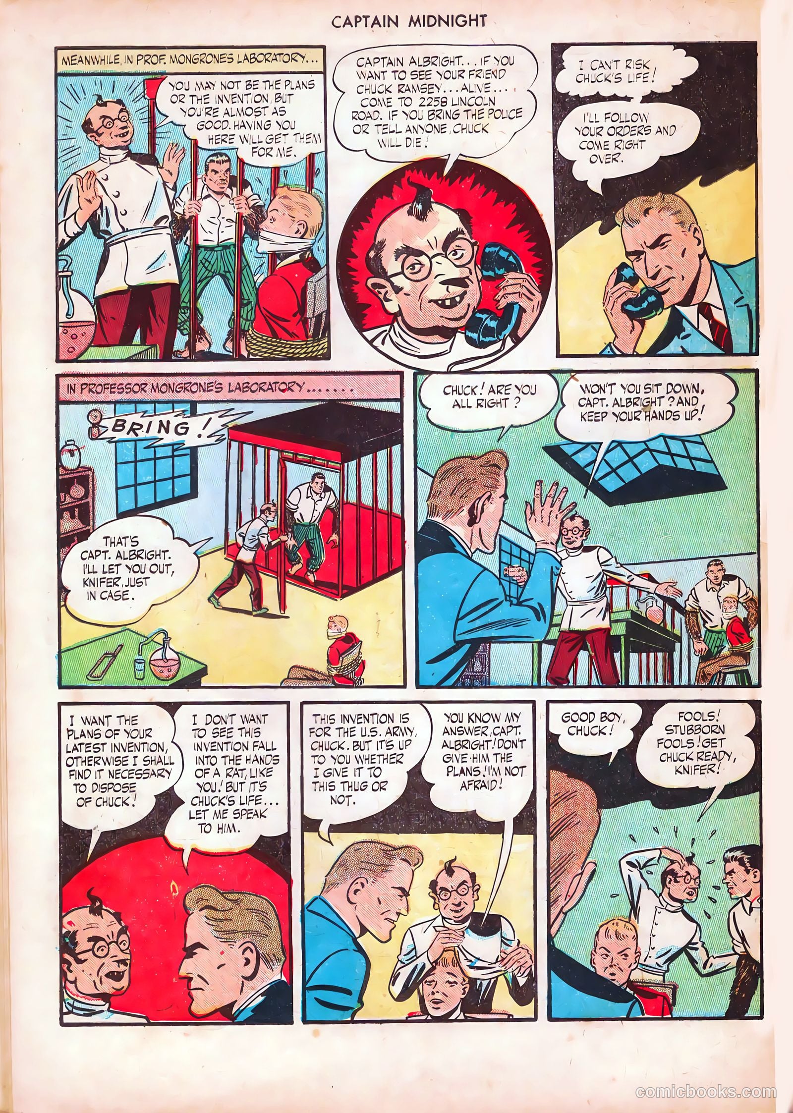 Captain Midnight #28 (1945) — page 30 of 36