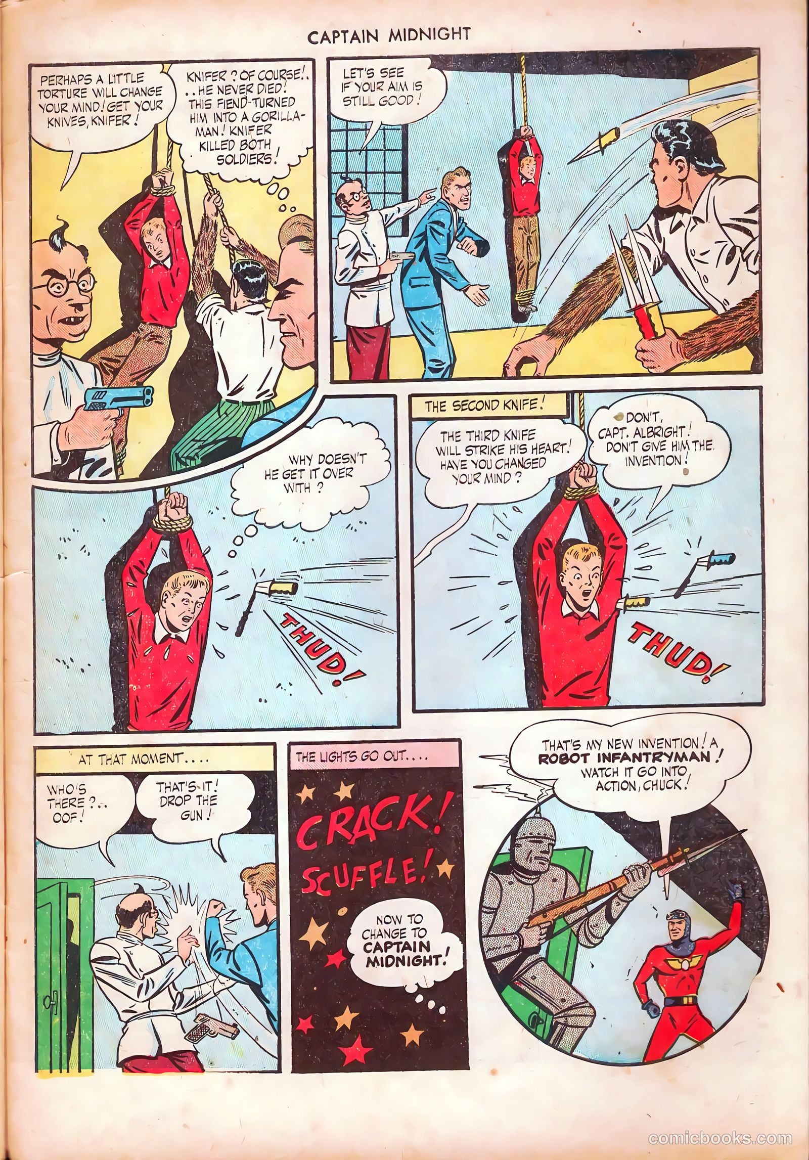 Captain Midnight #28 (1945) — page 31 of 36