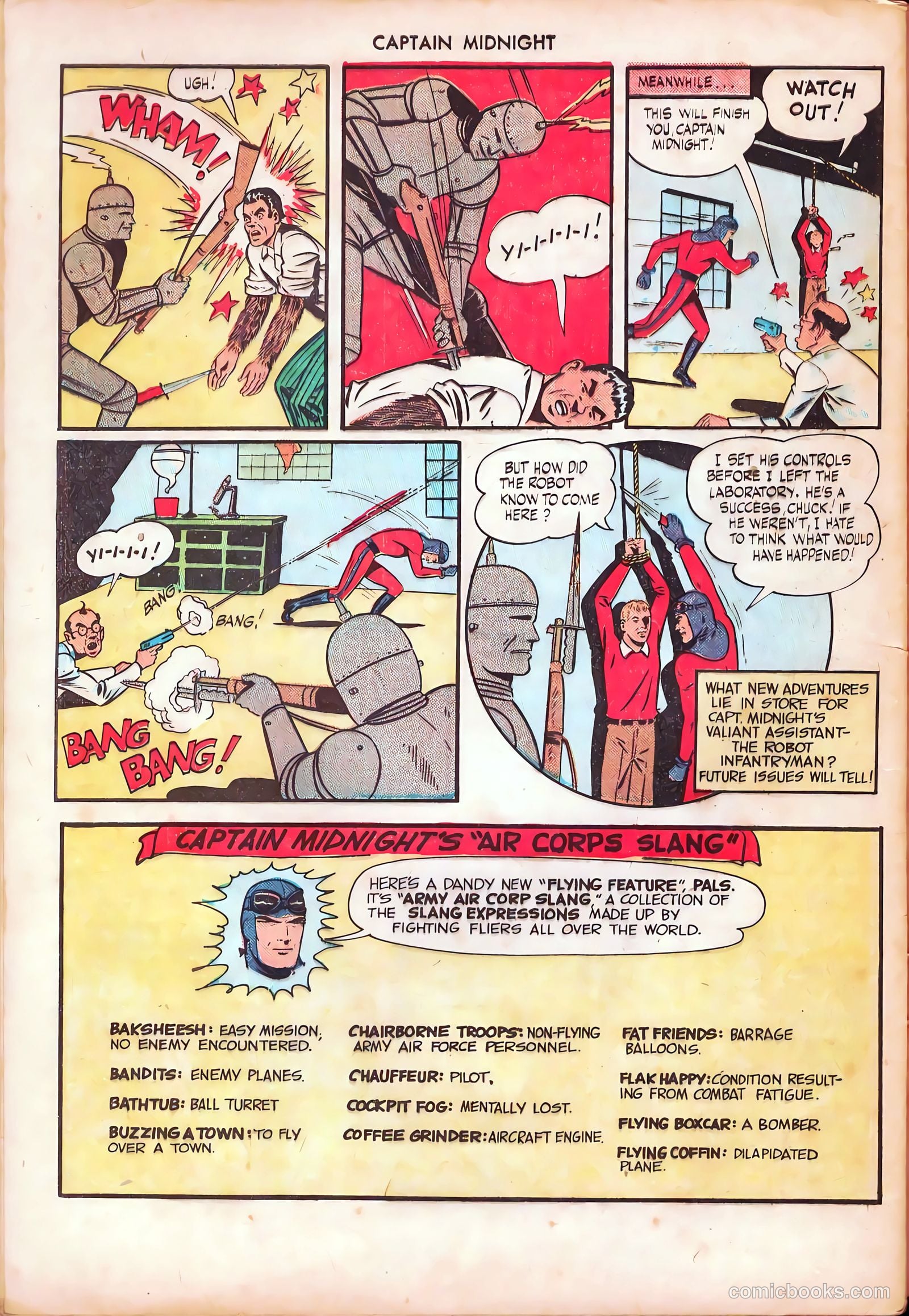 Captain Midnight #28 (1945) — page 32 of 36
