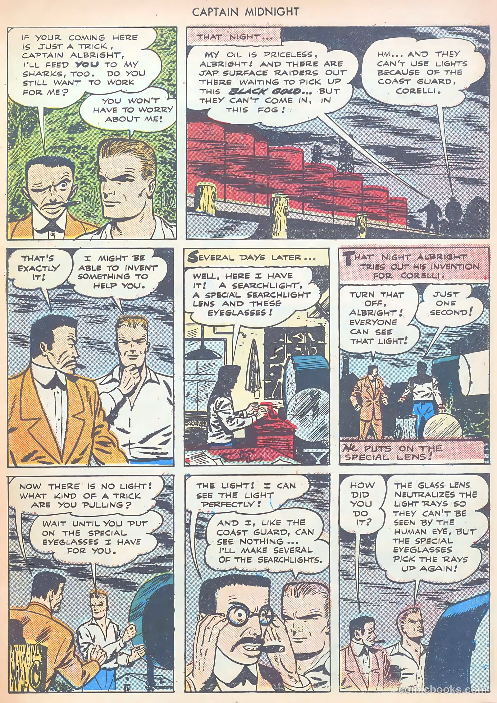 Captain Midnight #29 (1945) — page 7 of 37