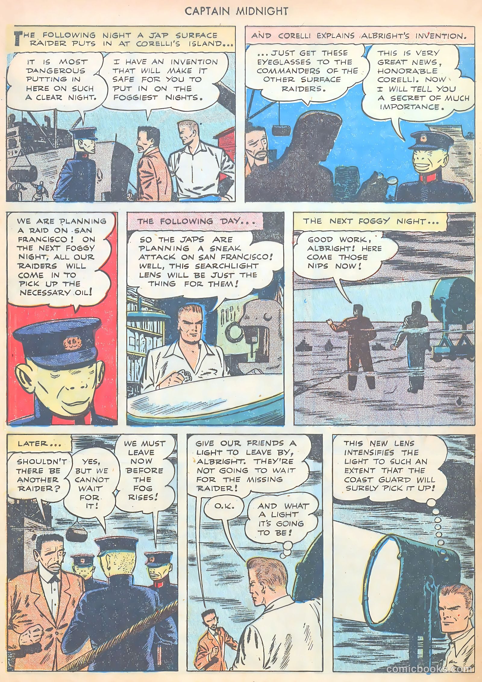 Captain Midnight #29 (1945) — page 8 of 37