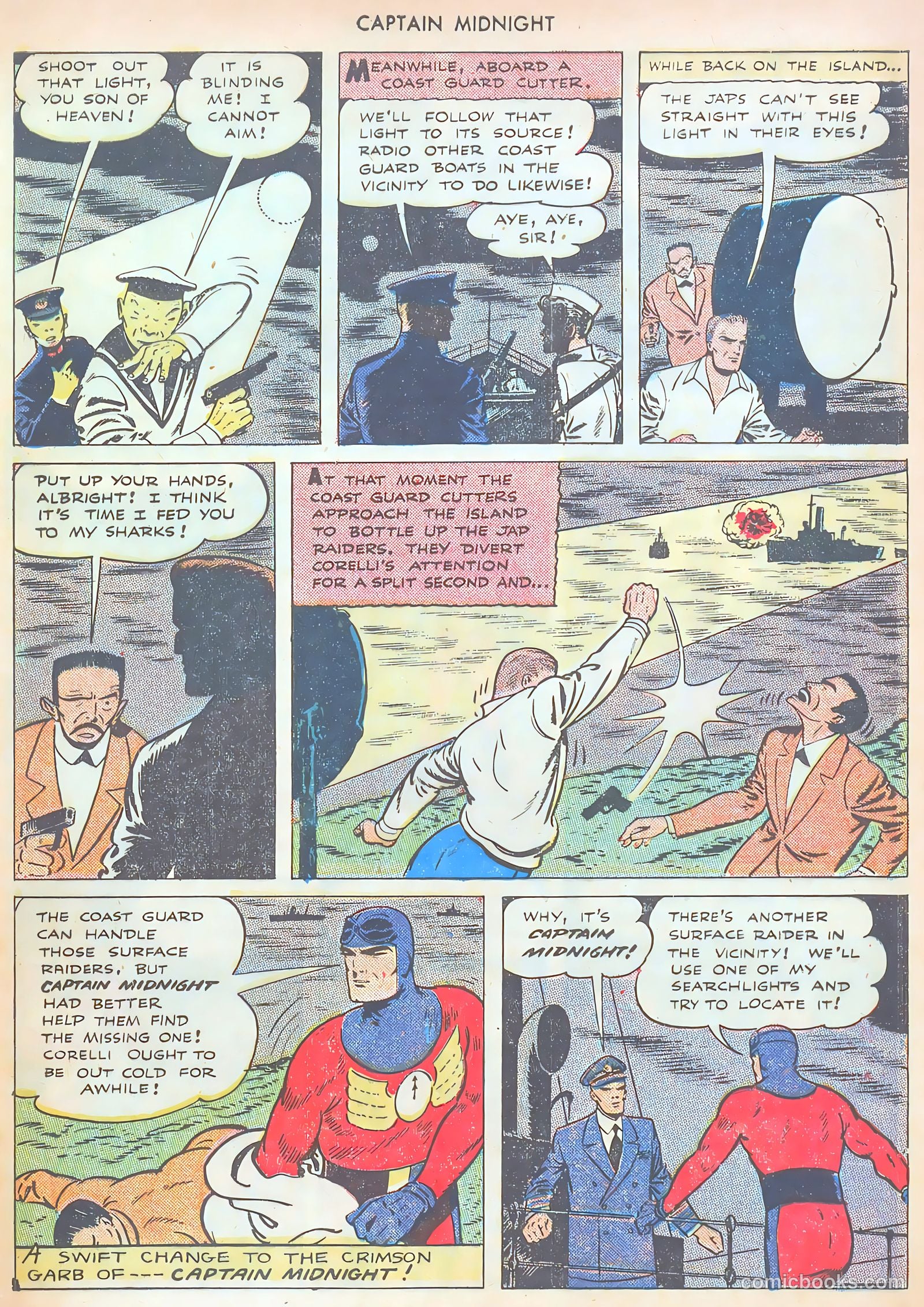 Captain Midnight #29 (1945) — page 9 of 37