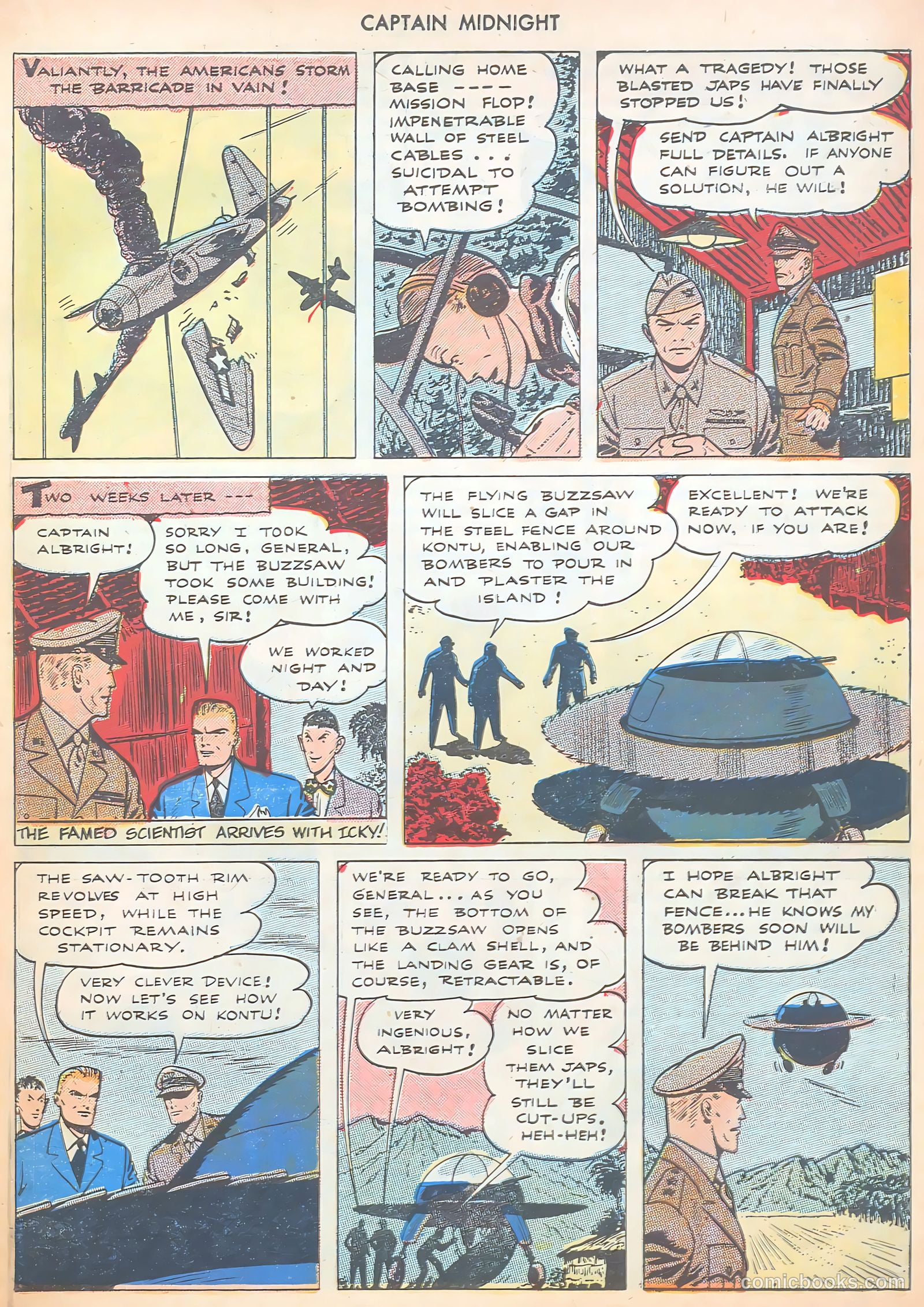 Captain Midnight #29 (1945) — page 15 of 37