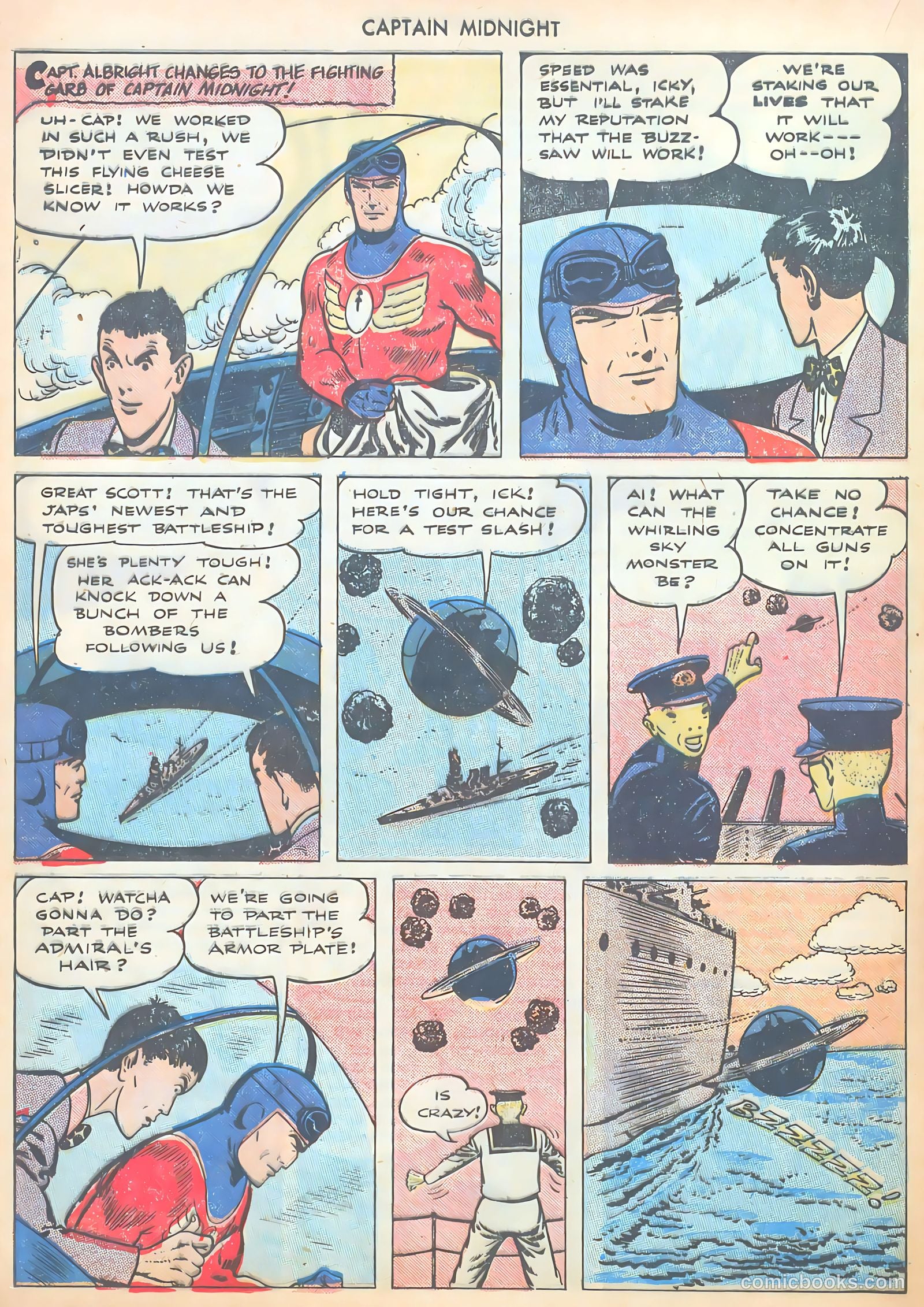 Captain Midnight #29 (1945) — page 16 of 37