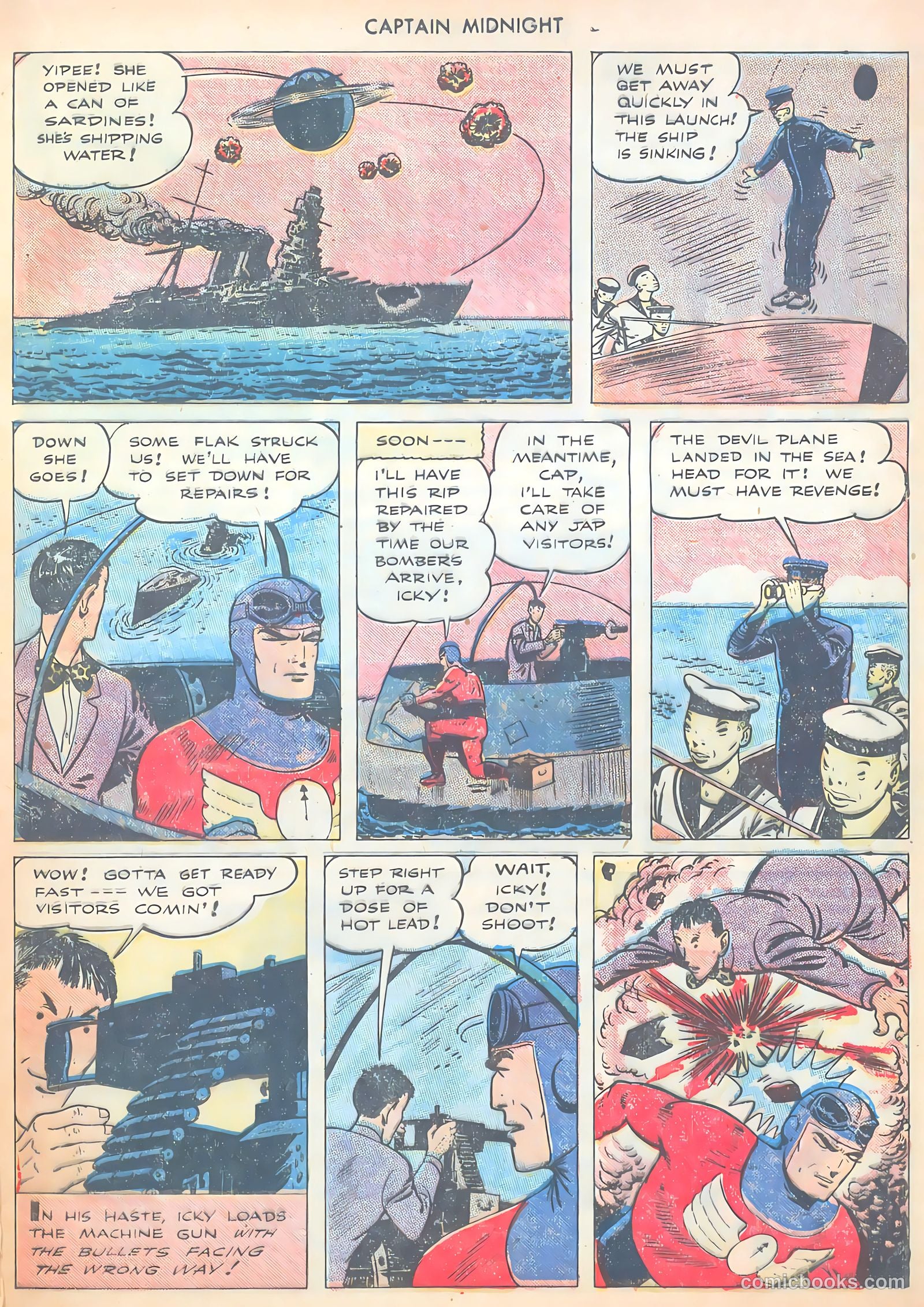 Captain Midnight #29 (1945) — page 17 of 37