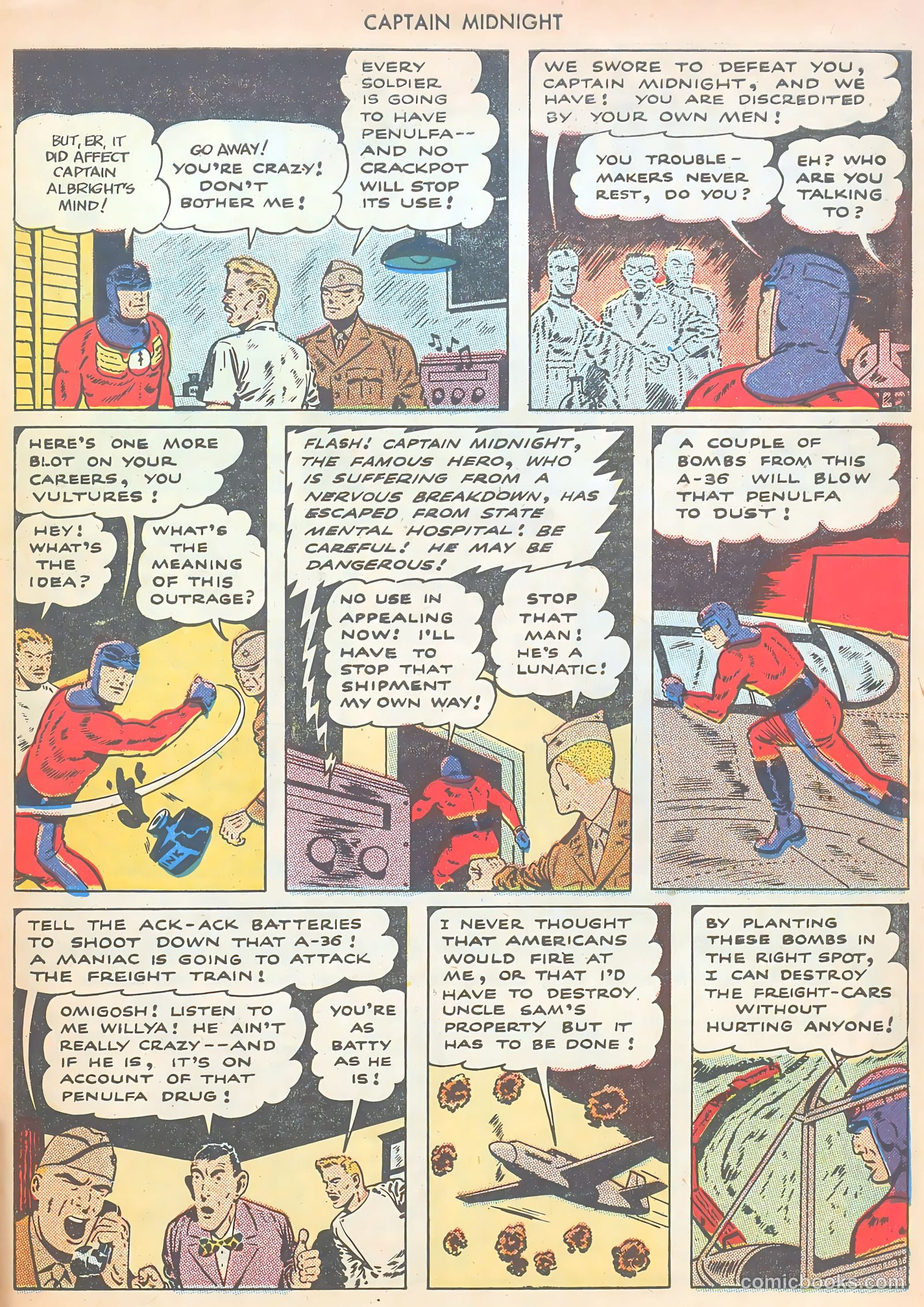 Captain Midnight #29 (1945) — page 31 of 37