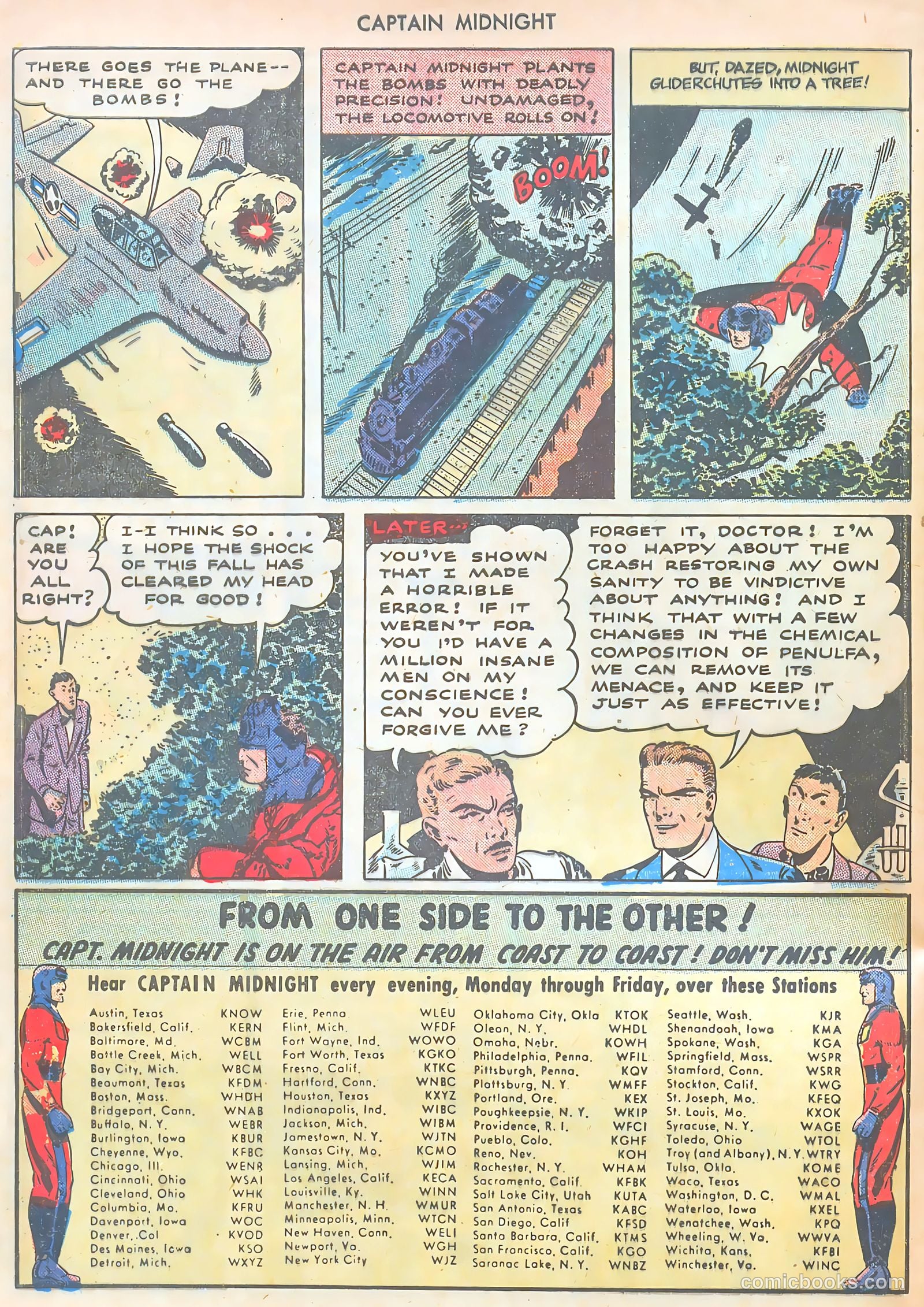 Captain Midnight #29 (1945) — page 32 of 37