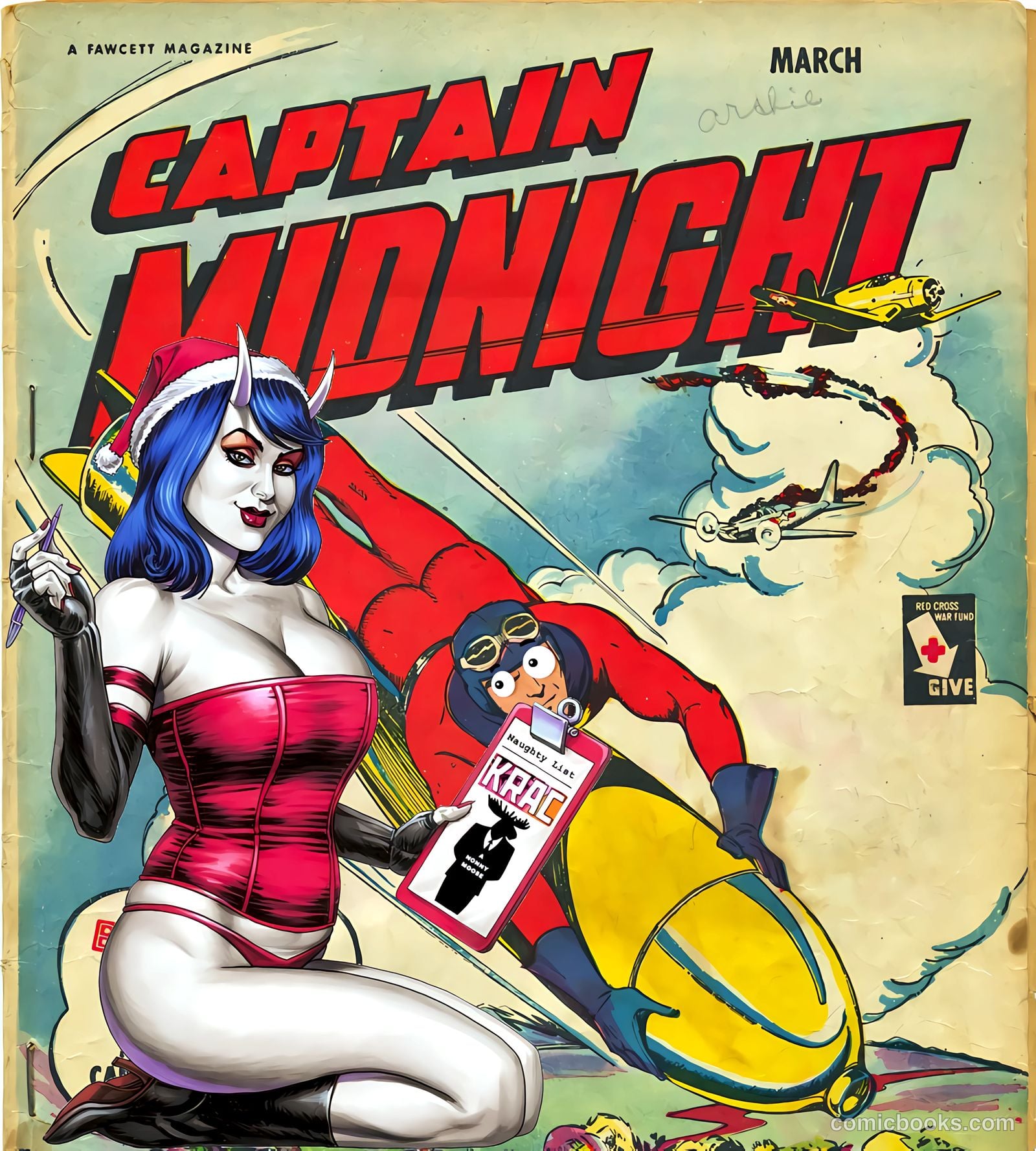 Captain Midnight #29 (1945) — page 37 of 37