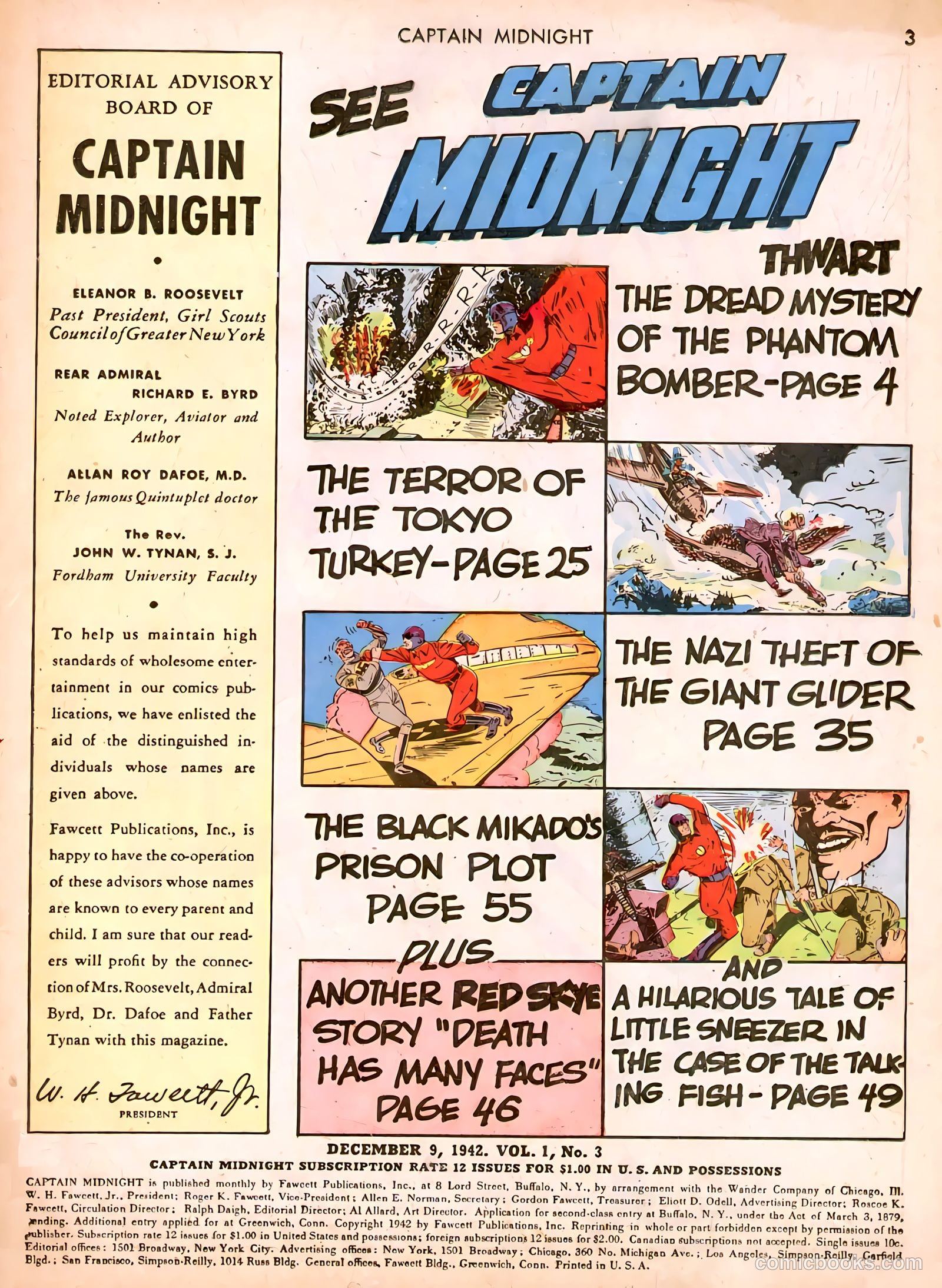 Captain Midnight #3 (1942) — page 3 of 68
