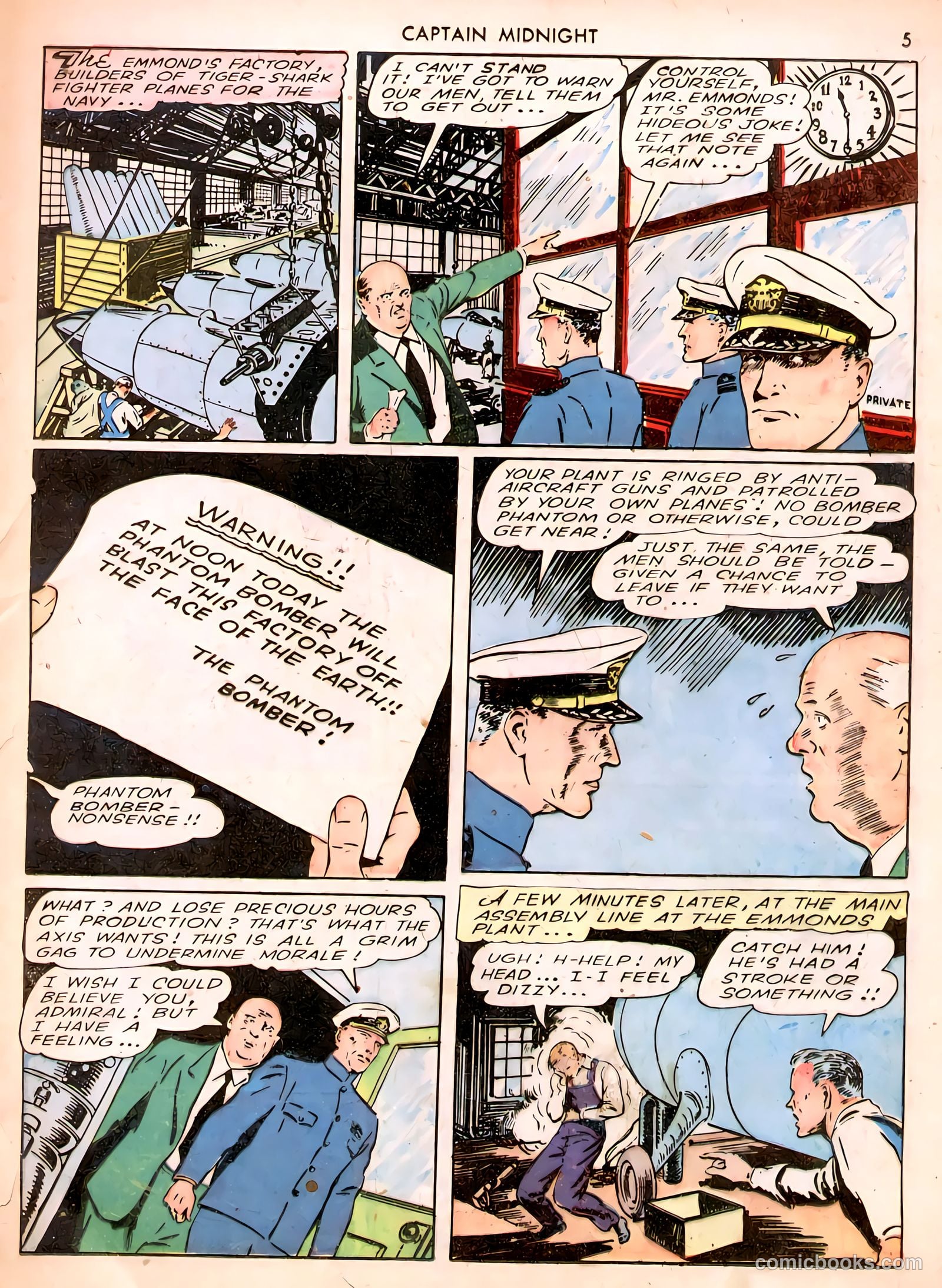 Captain Midnight #3 (1942) — page 5 of 68