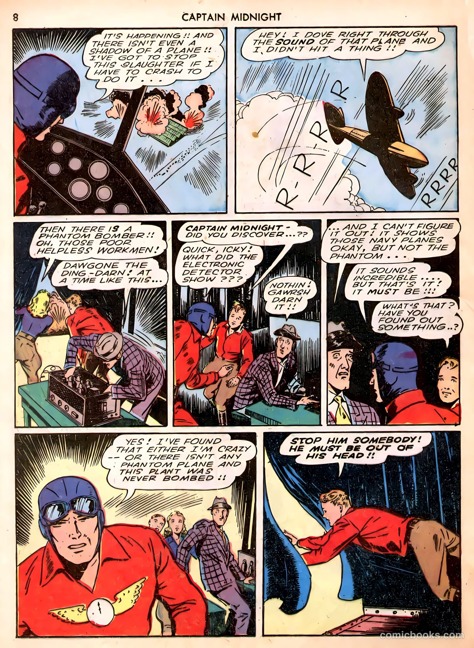 Captain Midnight #3 (1942) — page 8 of 68